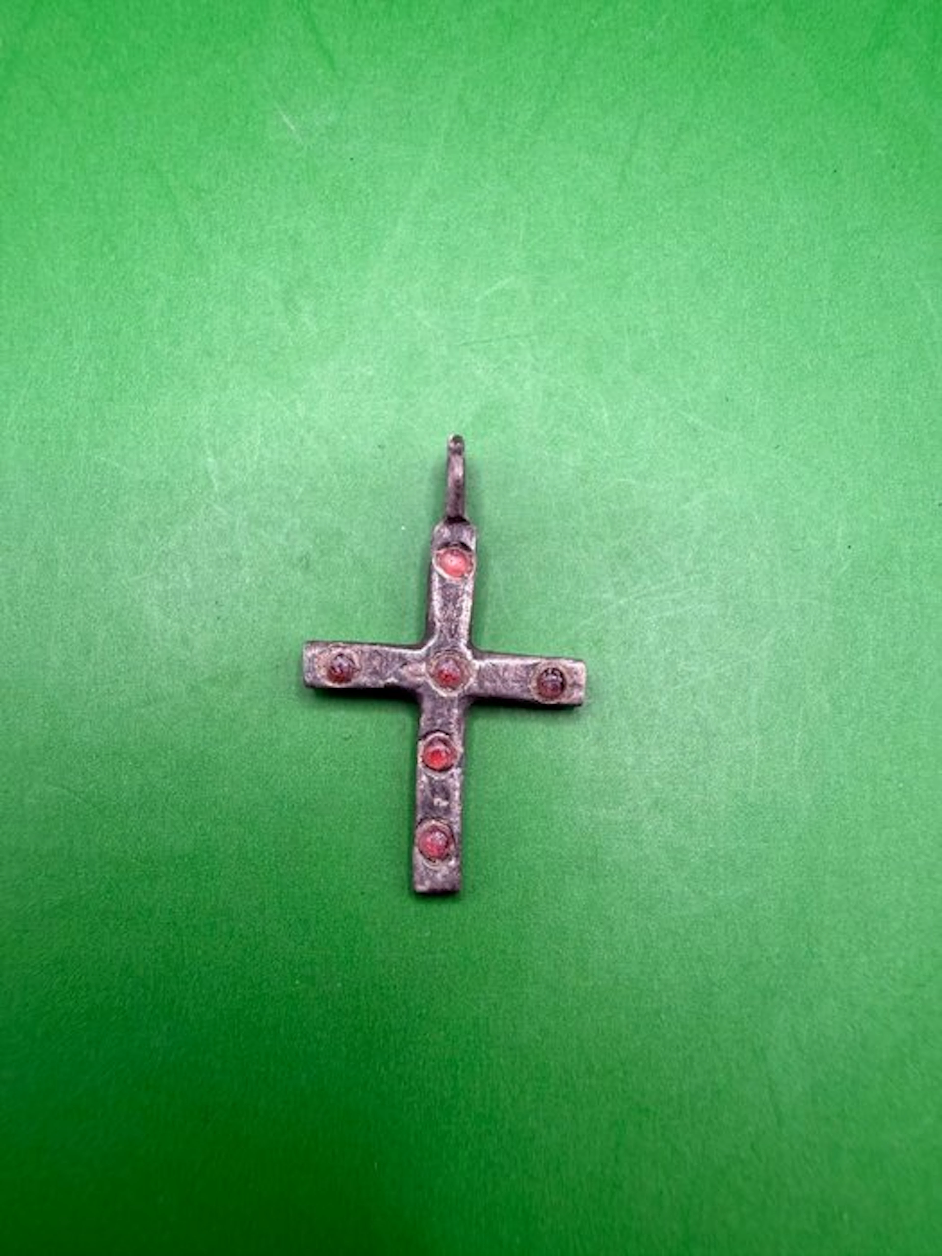 Medieval, Crusaders Era Silver Pendant - Cross