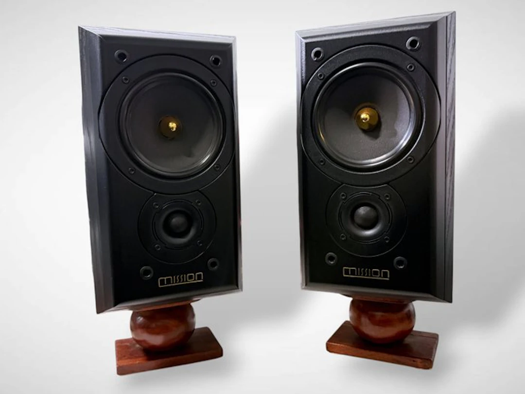 Mission - 771 / 2-Way Inverted Driver Bookshelf Speaker set