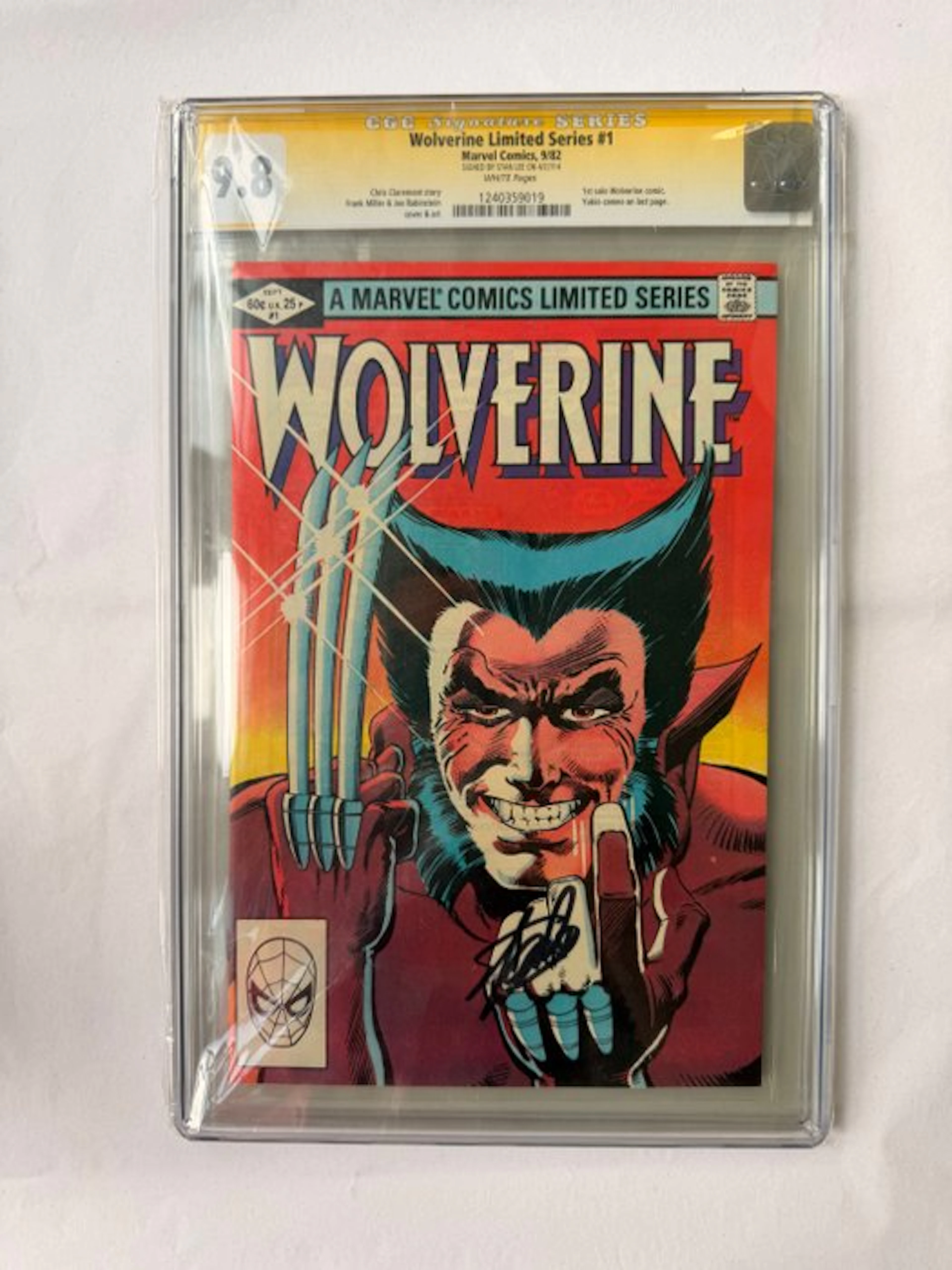 Wolverine Limited Series #1 - 1st solo Wolverine comic...