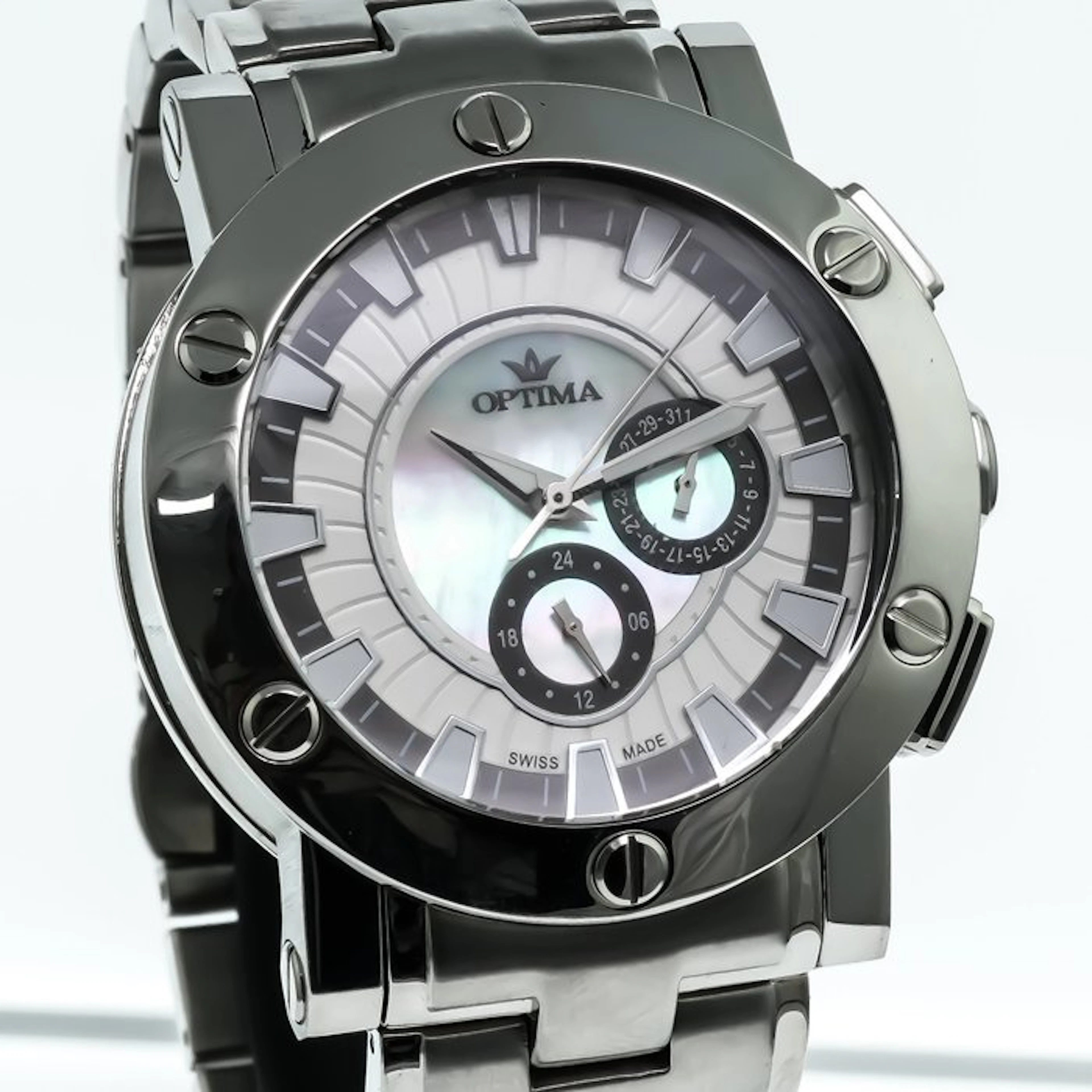 Optima - Swiss Made Chronograph - OSC266-SS-7 - No...