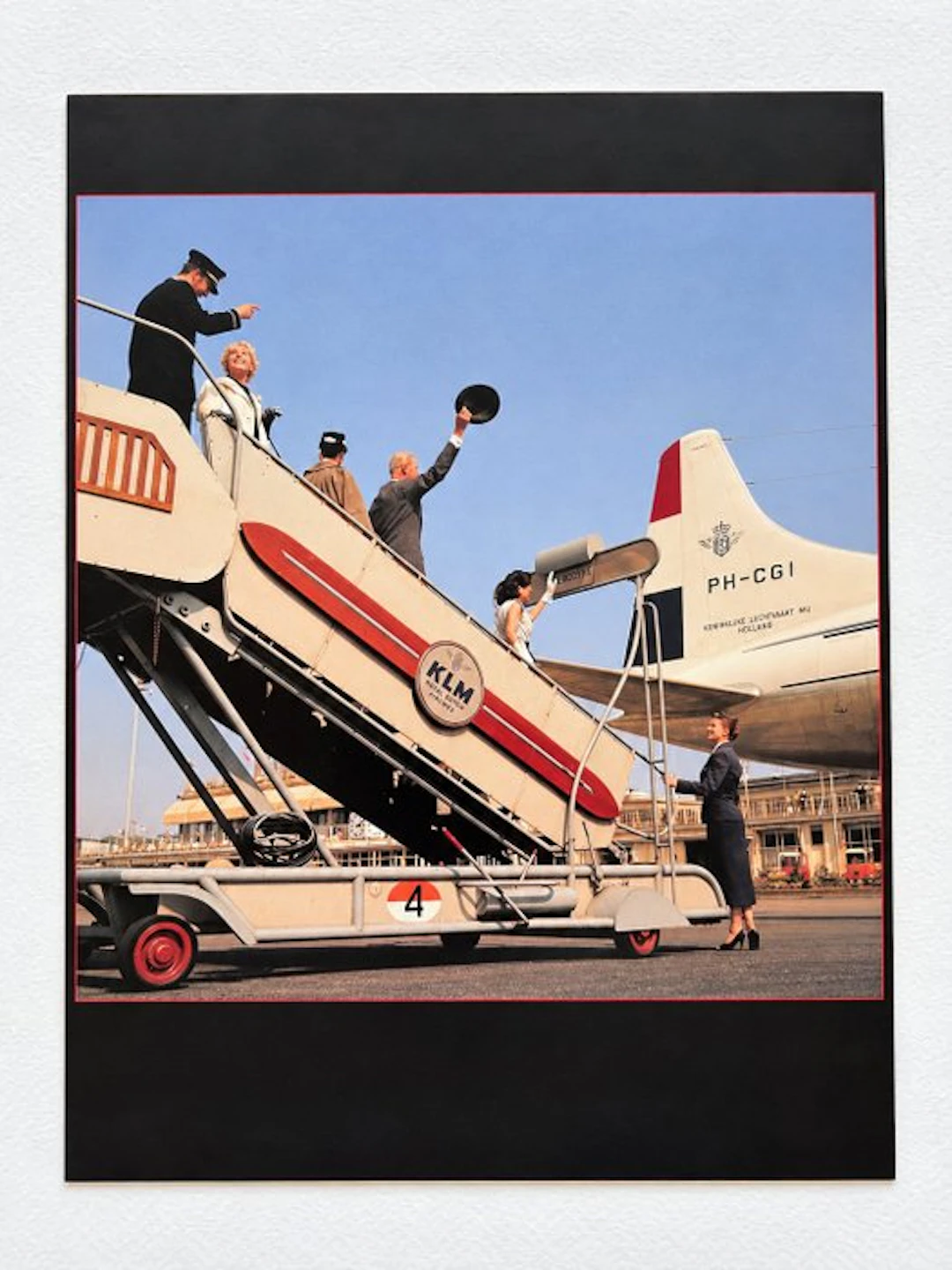 Paul Huf (1924 -2002) - Advertising photo KLM (1957)