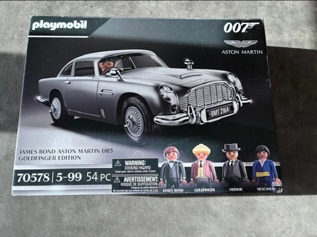 James Bond 007: Goldfinger - Sean Connery - Playmobil