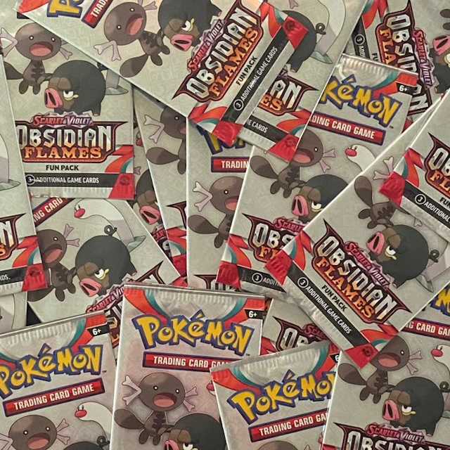 Pokémon - 20 Booster pack - 20x Obsidian Flames fun pack booster