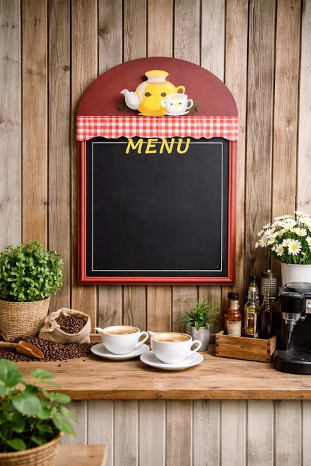Wall decoration - Europe - chalkboard MENU 80 cm