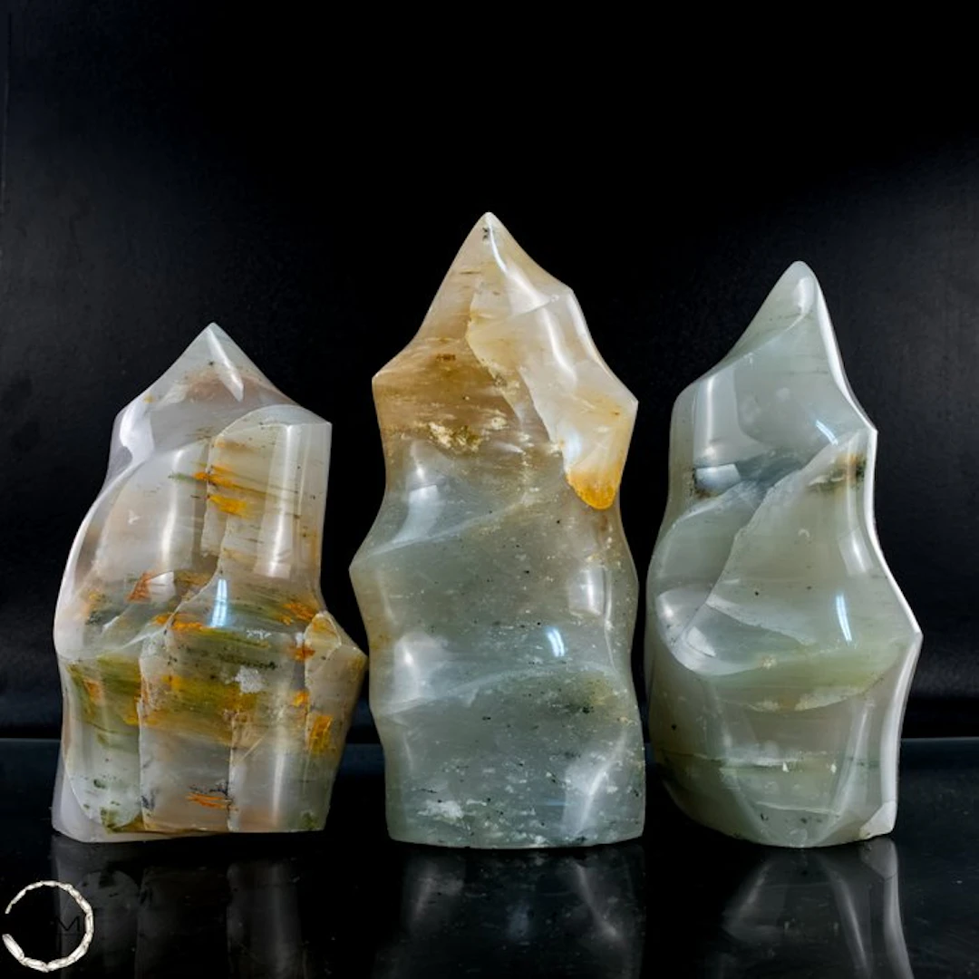 Garden Quartz Flames – Natural artworks with fascinating...