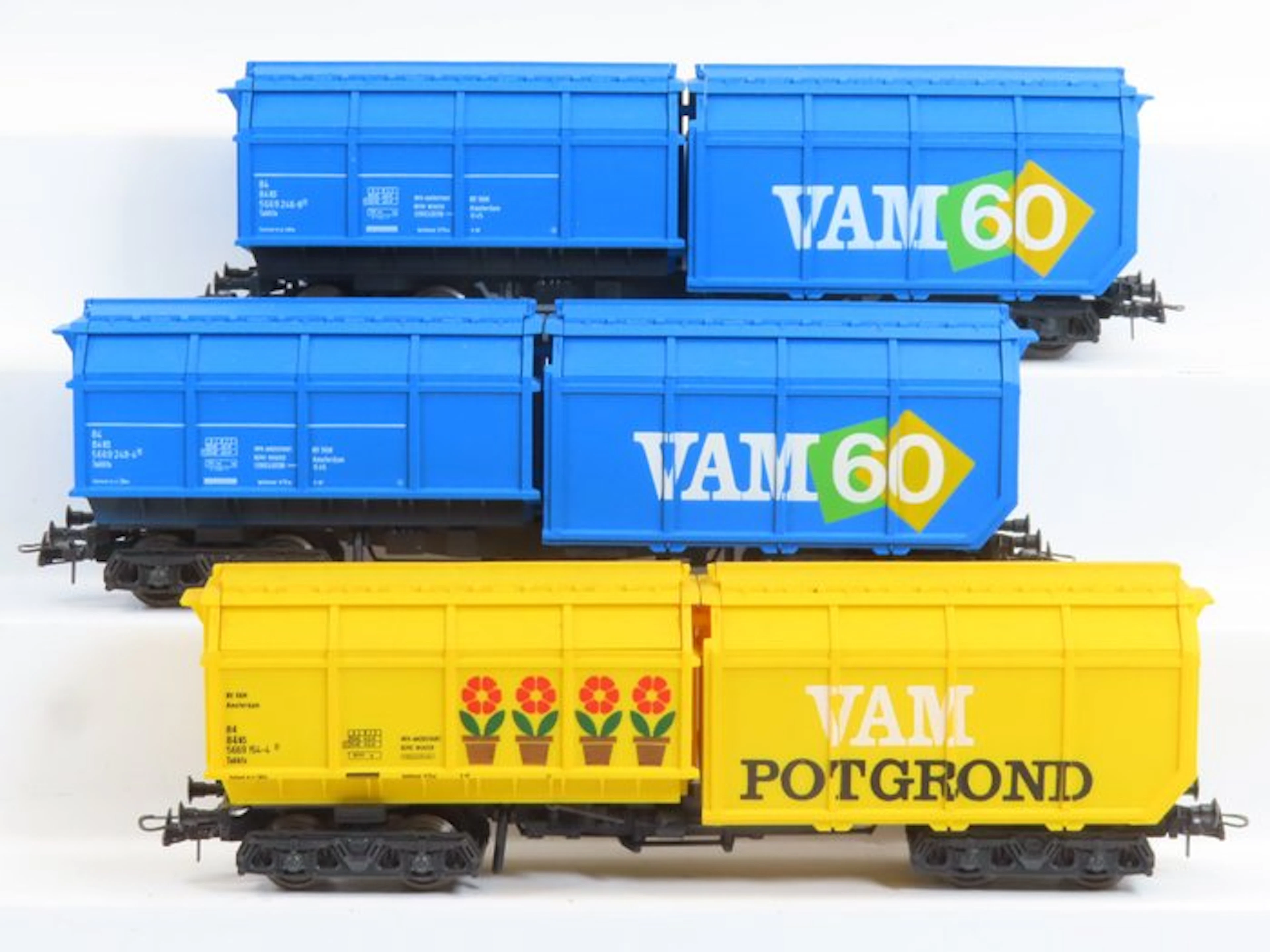 Roco H0 - 46227/46224/46225 - Model train freight...