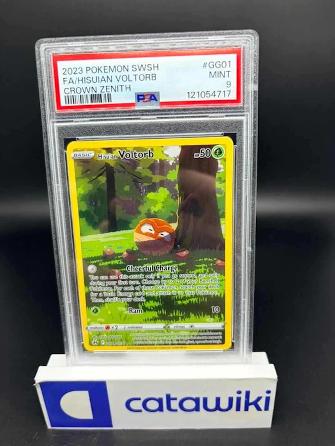 Pokémon - 1 Graded card - Hisuian Voltorb - GG01/GG70...
