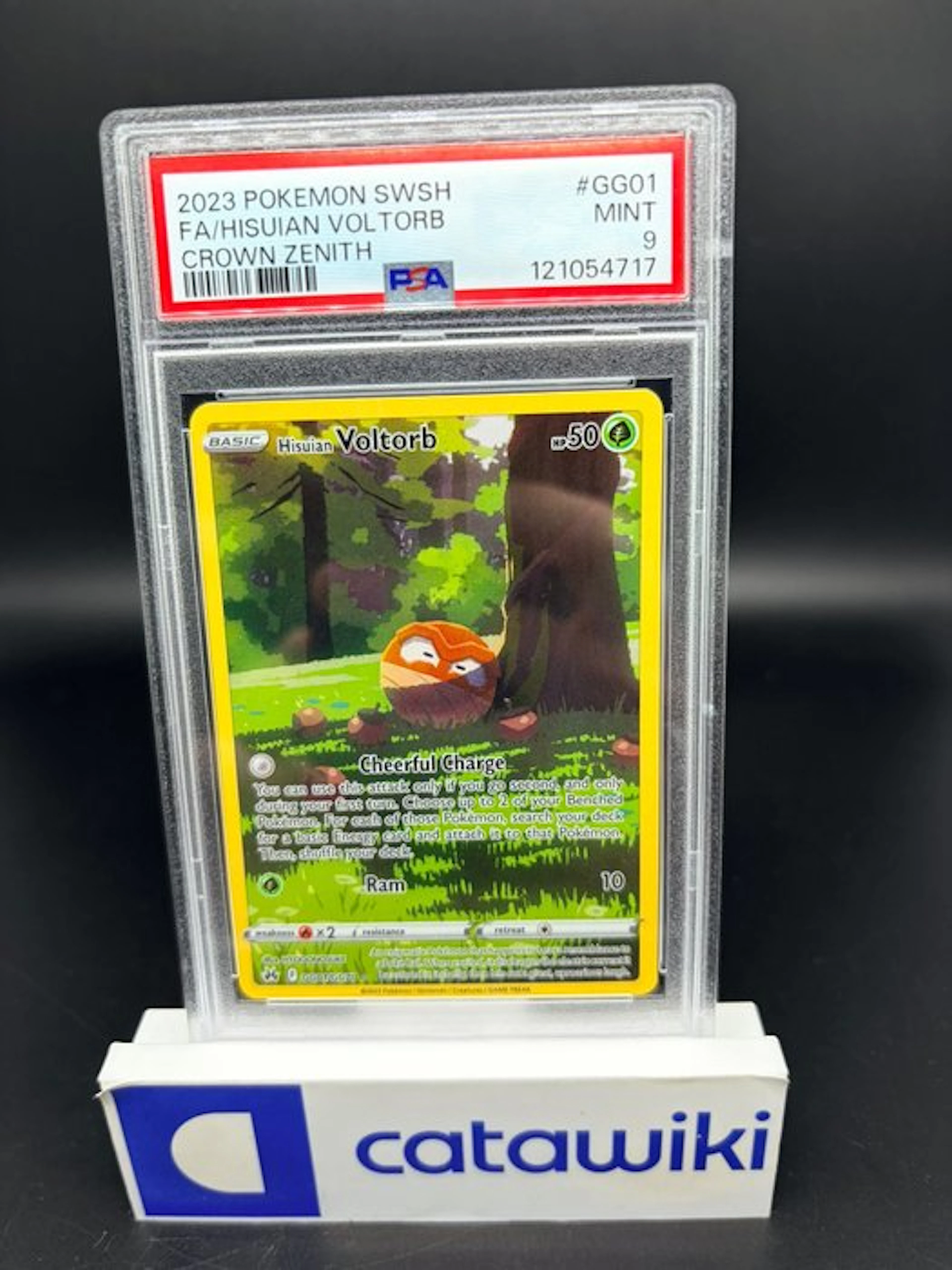 Pokémon - 1 Graded card - Hisuian Voltorb - GG01/GG70...