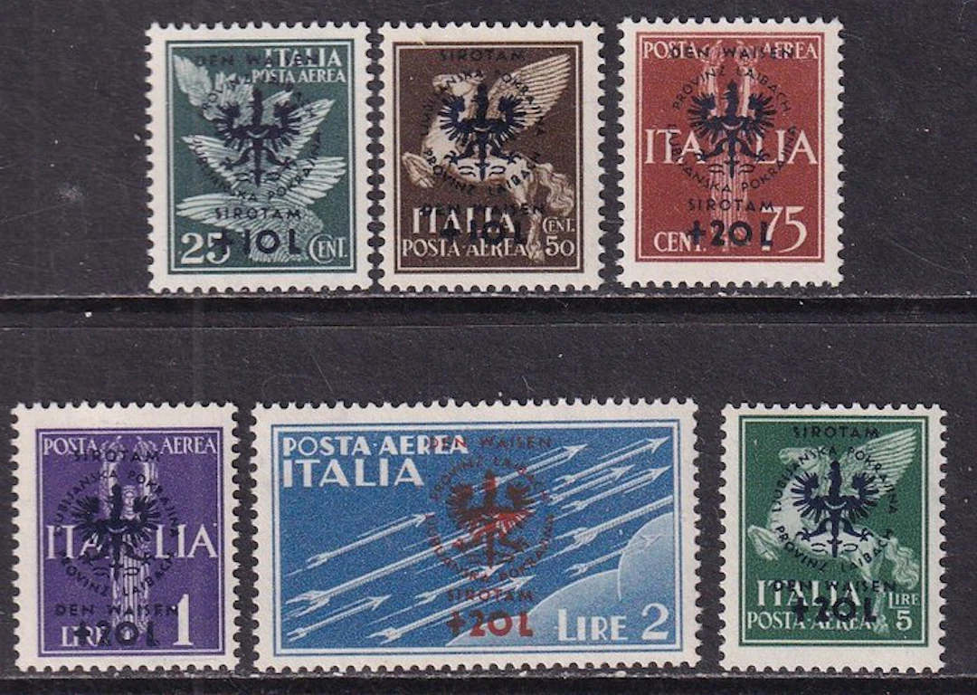 German Empire - Occupation of Ljubljana (1944-1945) 1944...