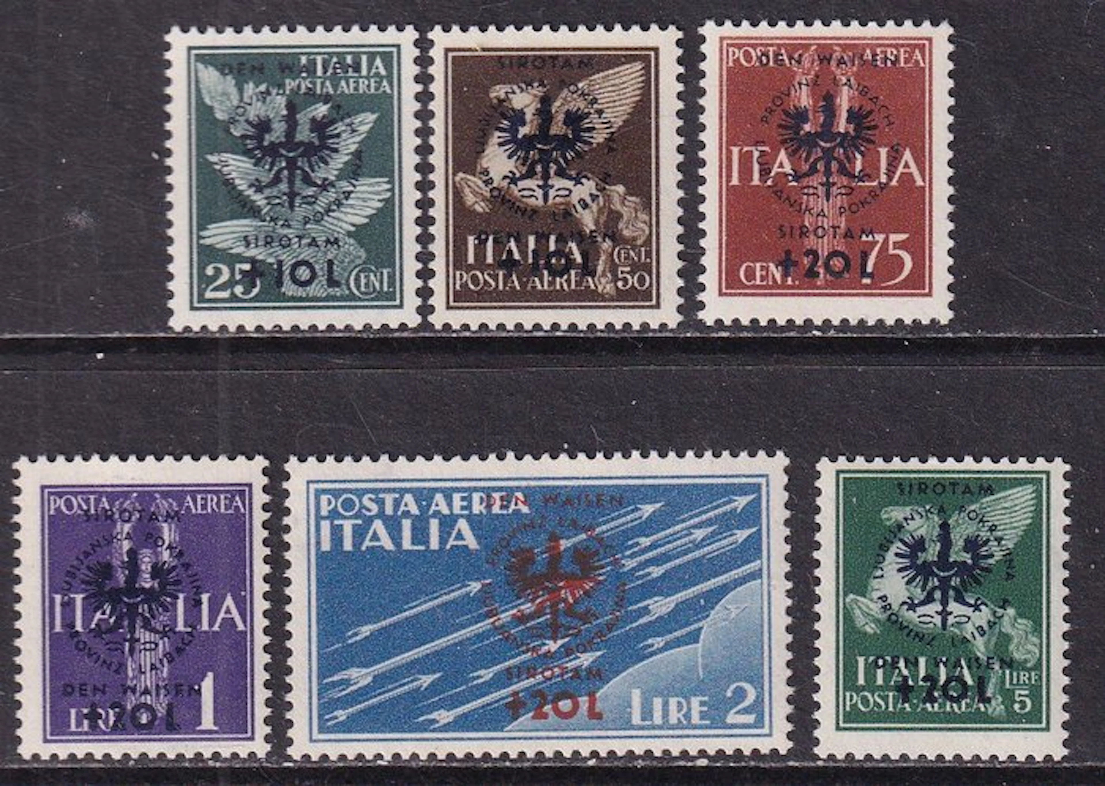 German Empire - Occupation of Ljubljana (1944-1945) 1944...