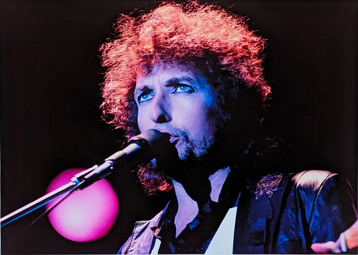 Gijsbert Hanekroot - Bob Dylan, De Kuip, Rotterdam, 1978