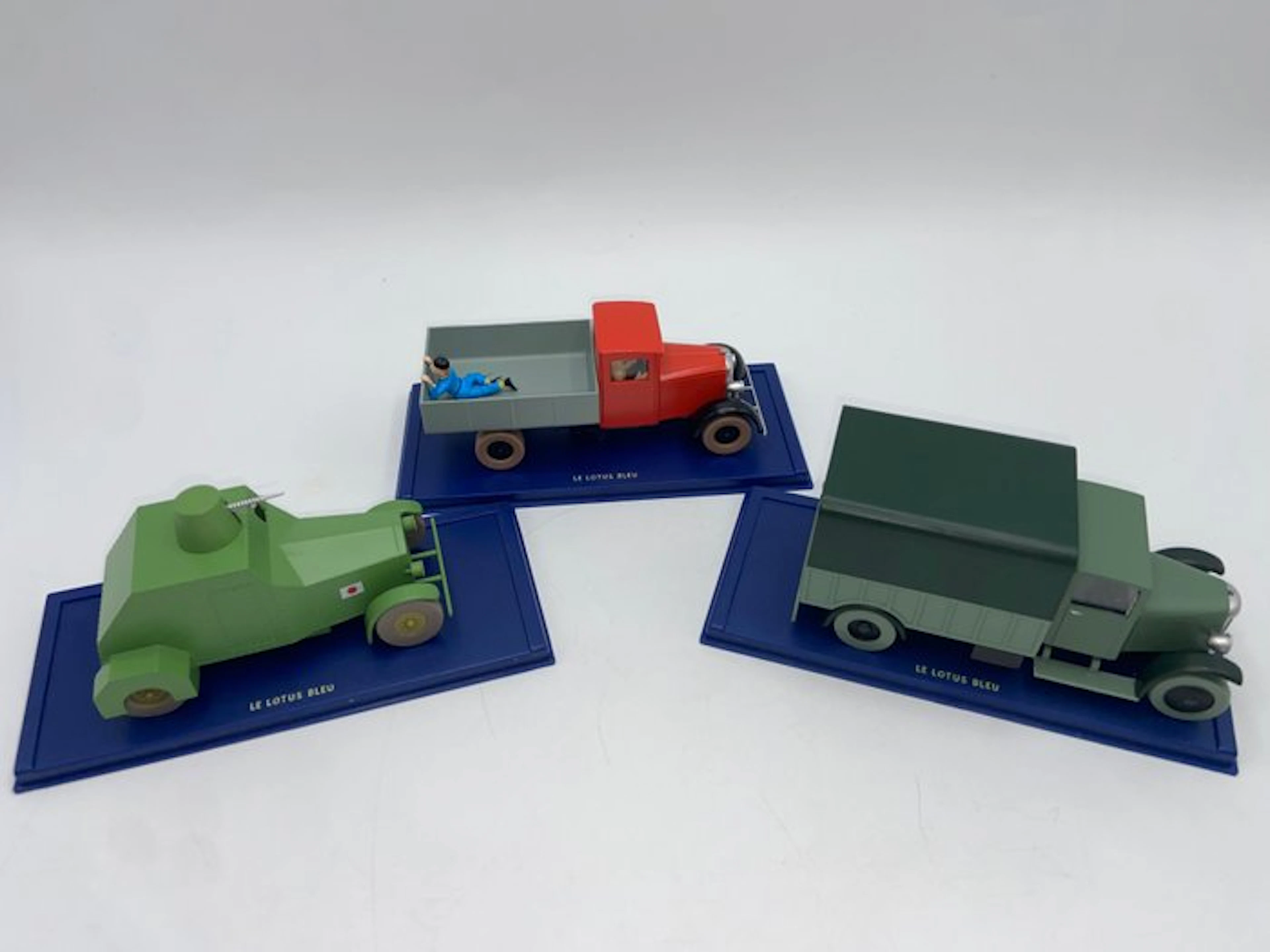 Atlas 1:43 - Model car (3) - Tintin – "The Blue Lotus" – The Red Truck