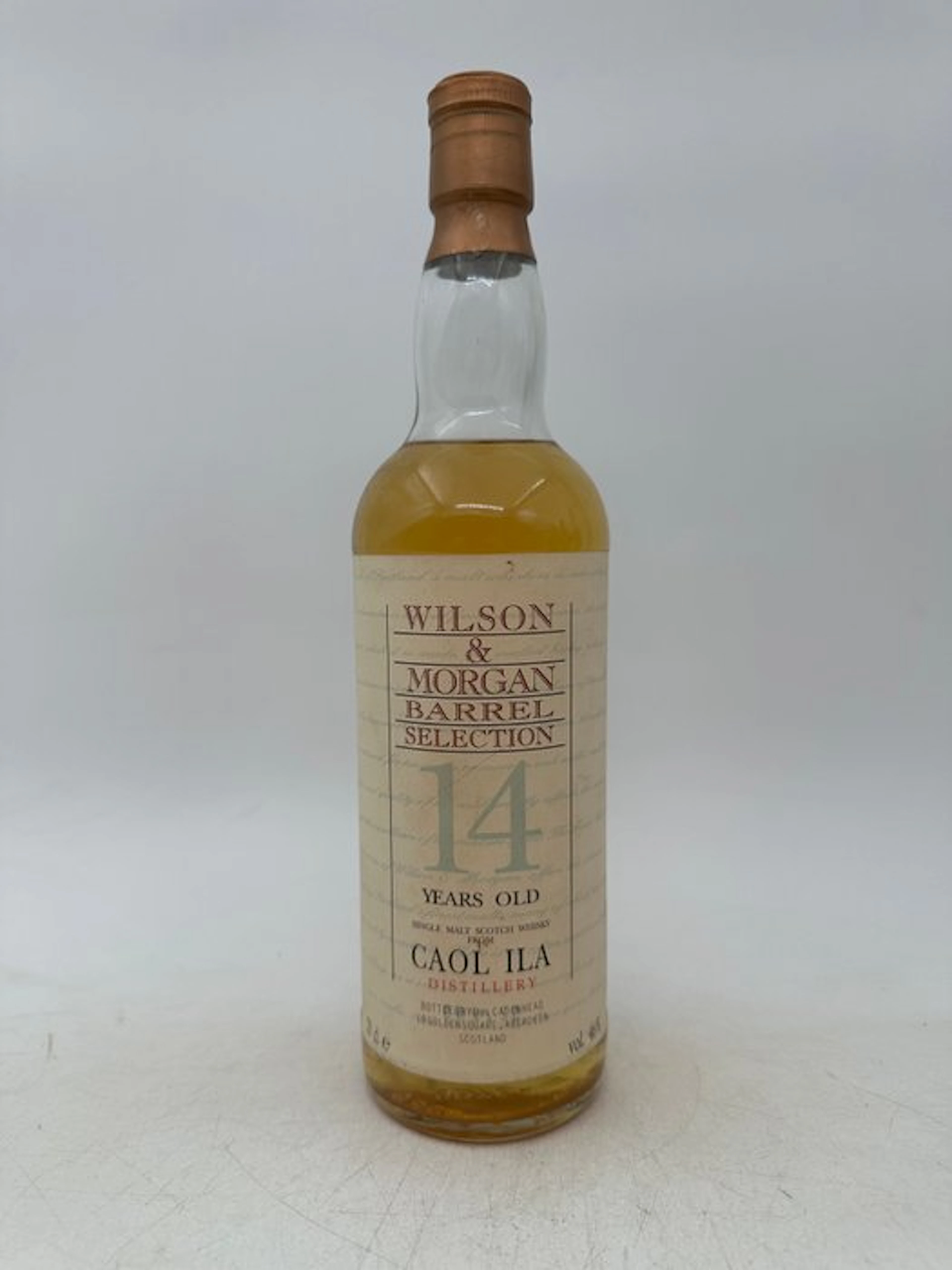 Caol Ila 14 years old - Wilson & Morgan - b. 1992 - 70cl