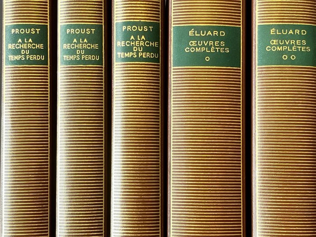 Marcel Proust; Paul Éluard - Bibliothèque de la Pléiade –...