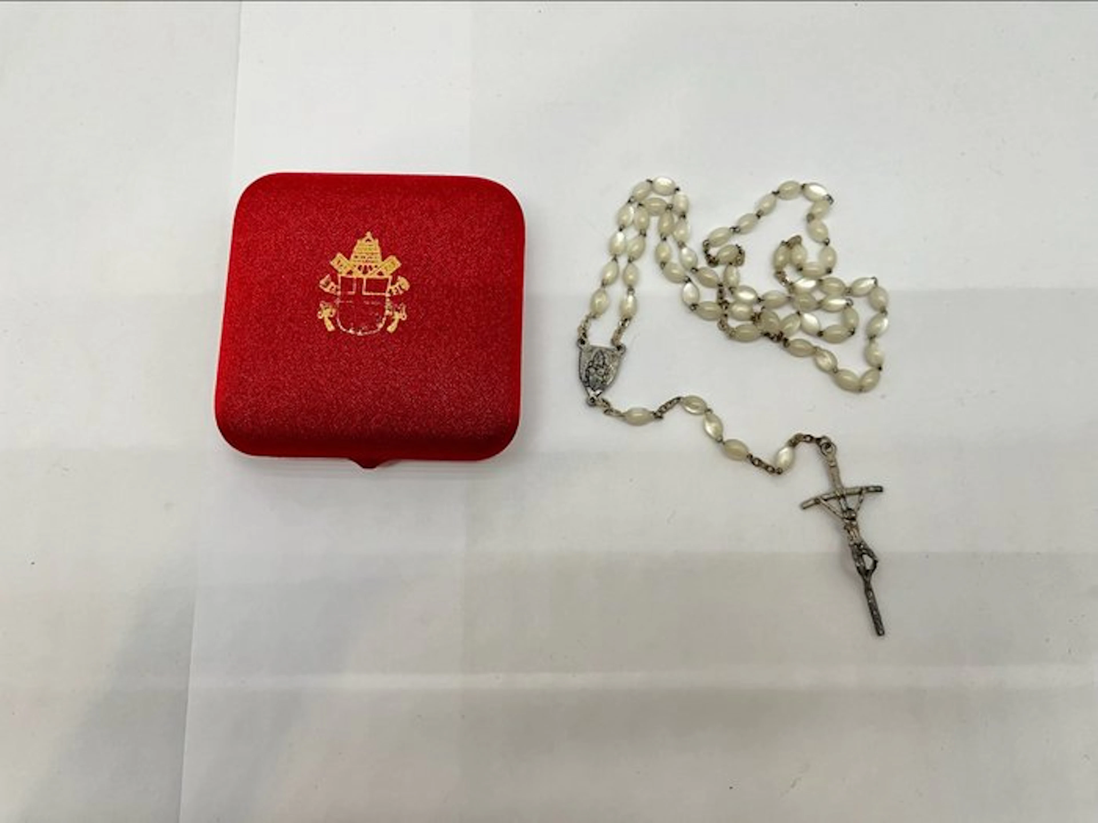 Rosary - Glass - 1970-1980 - St. John Paul II