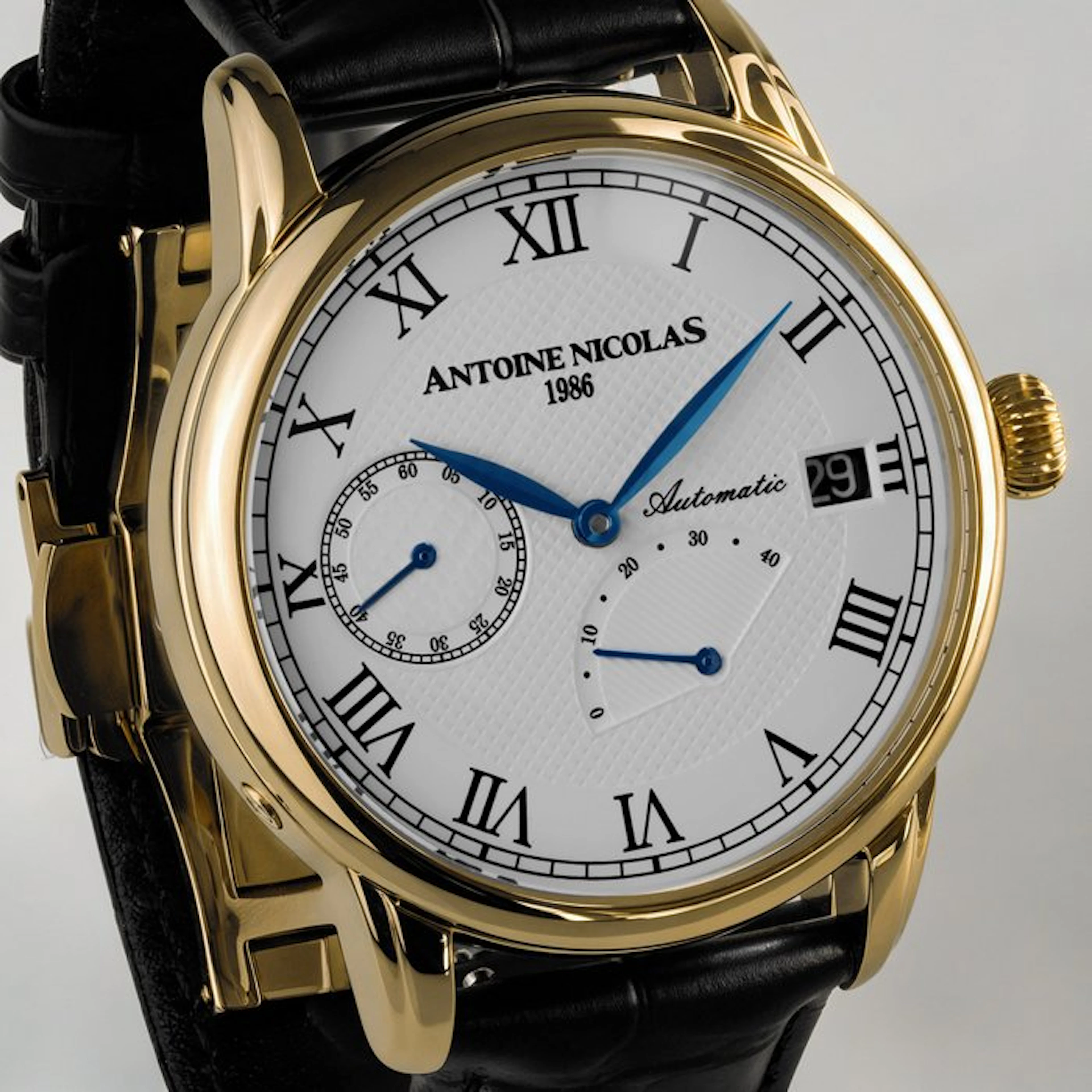 Antoine Nicolas 1986 - Londra Automatic power reserve and...
