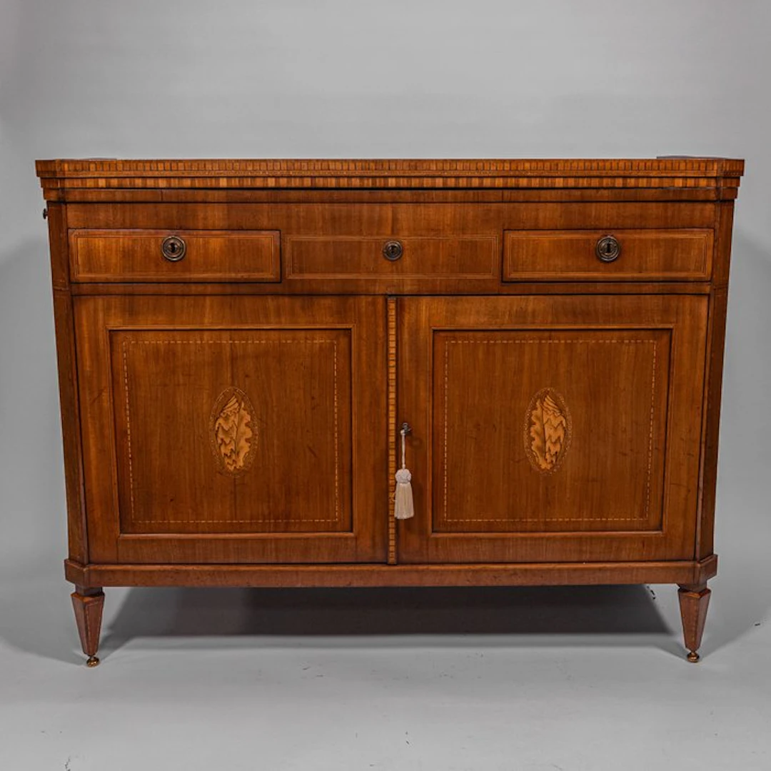 Buffet cabinet - Satinwood, Mahogany