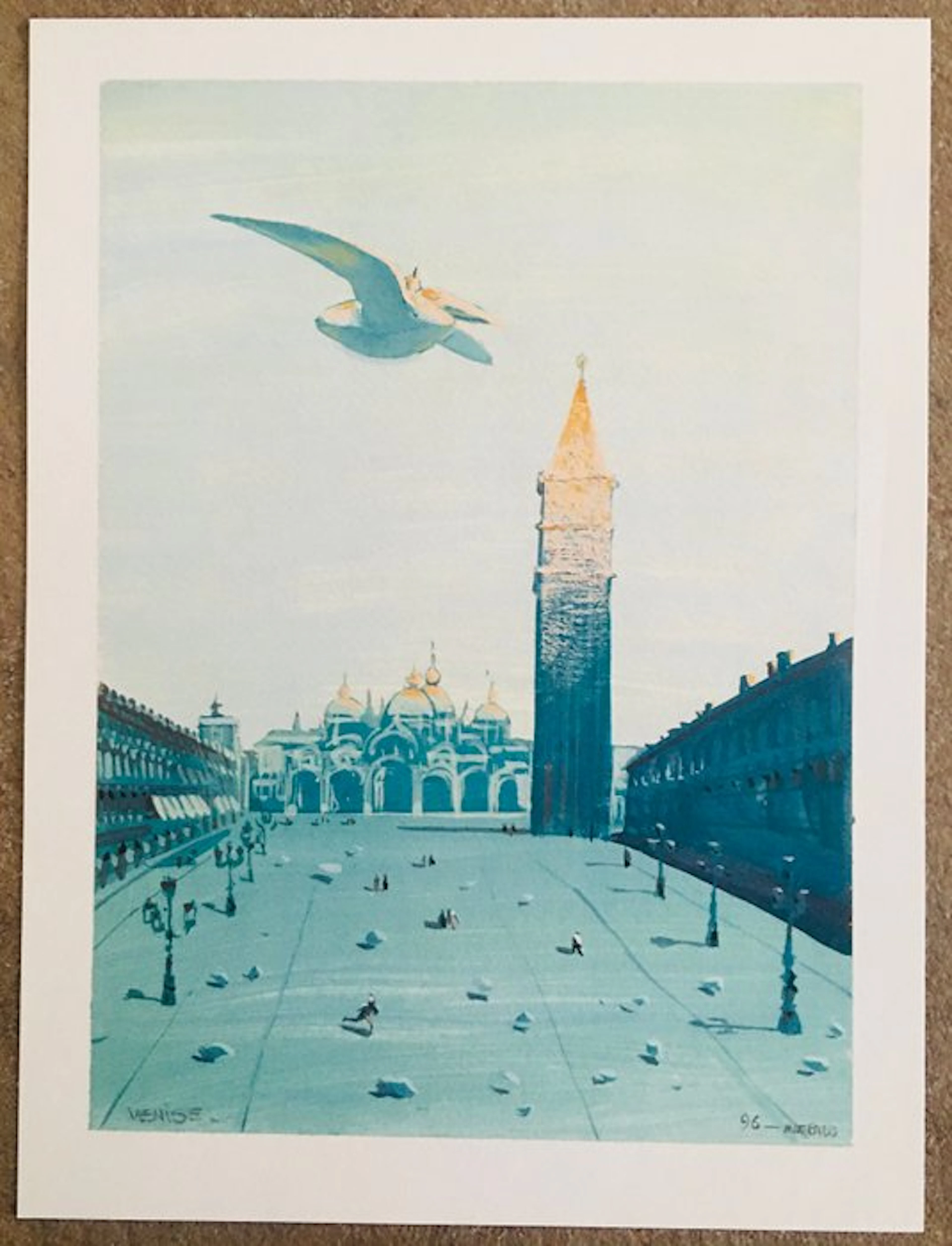 Moebius - 1 Offset Print - Bozzetto - Venezia ( 1984 )