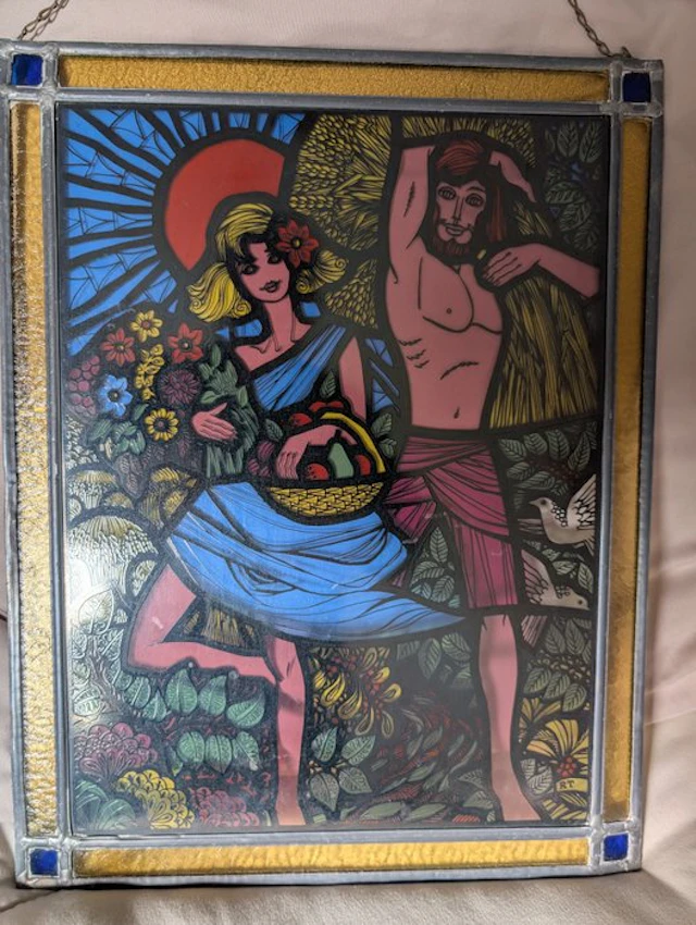 Stained glass window - RT - 1950-1960