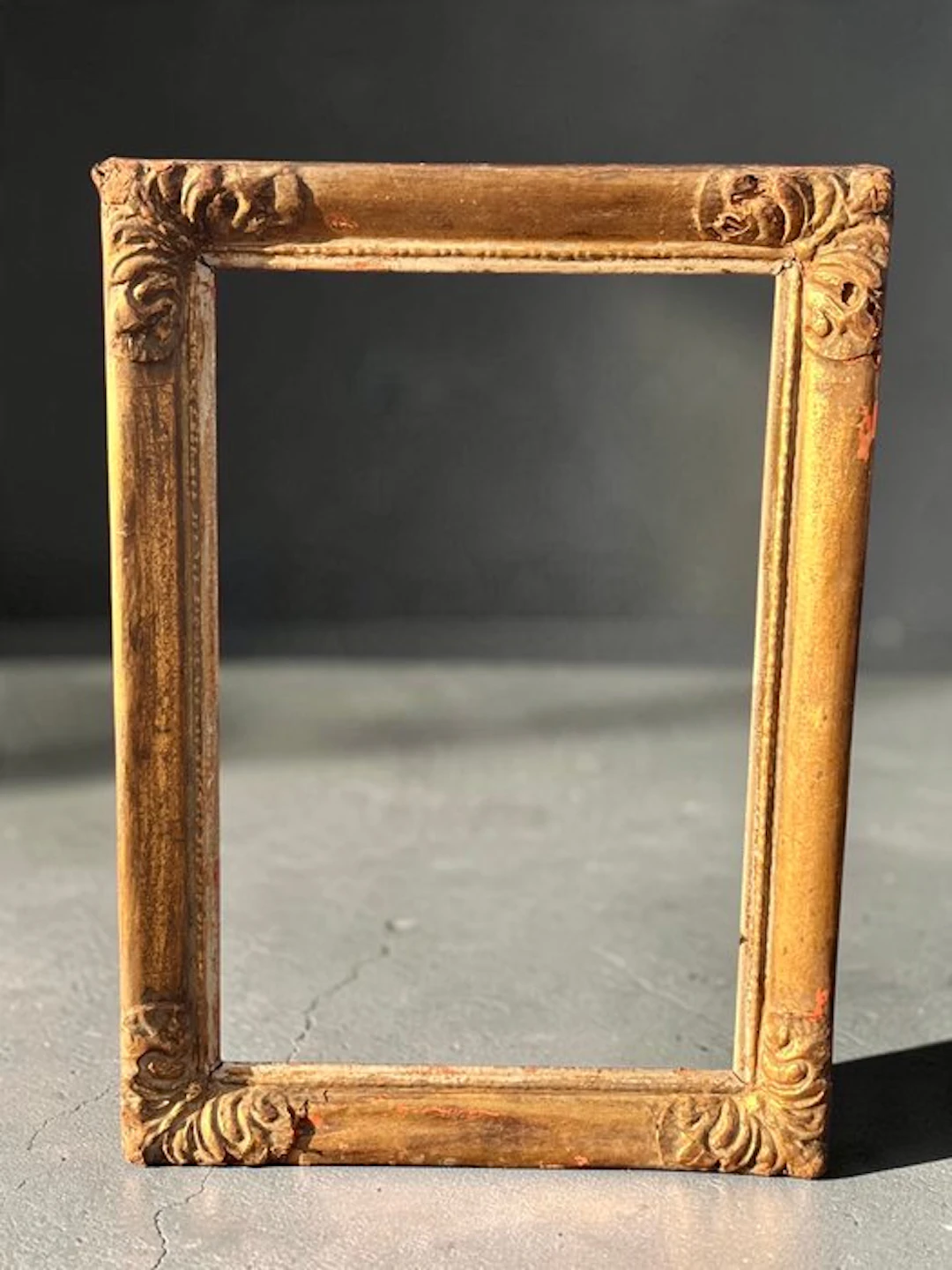 Frame - Leather, Wood - 75x60