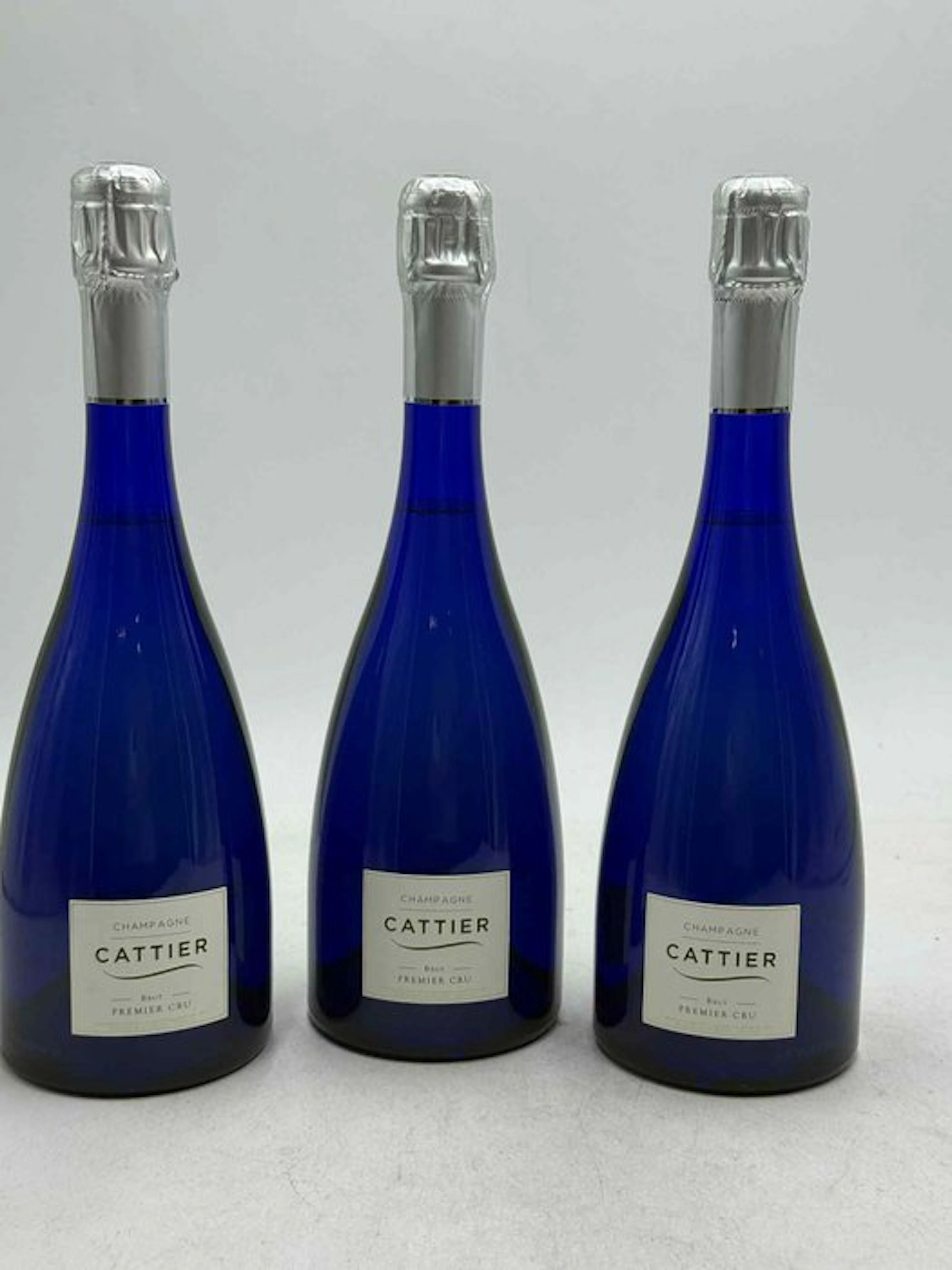 Cattier, Saphir Brut - Champagne Premier Cru - 3 Bottles (0.75L)