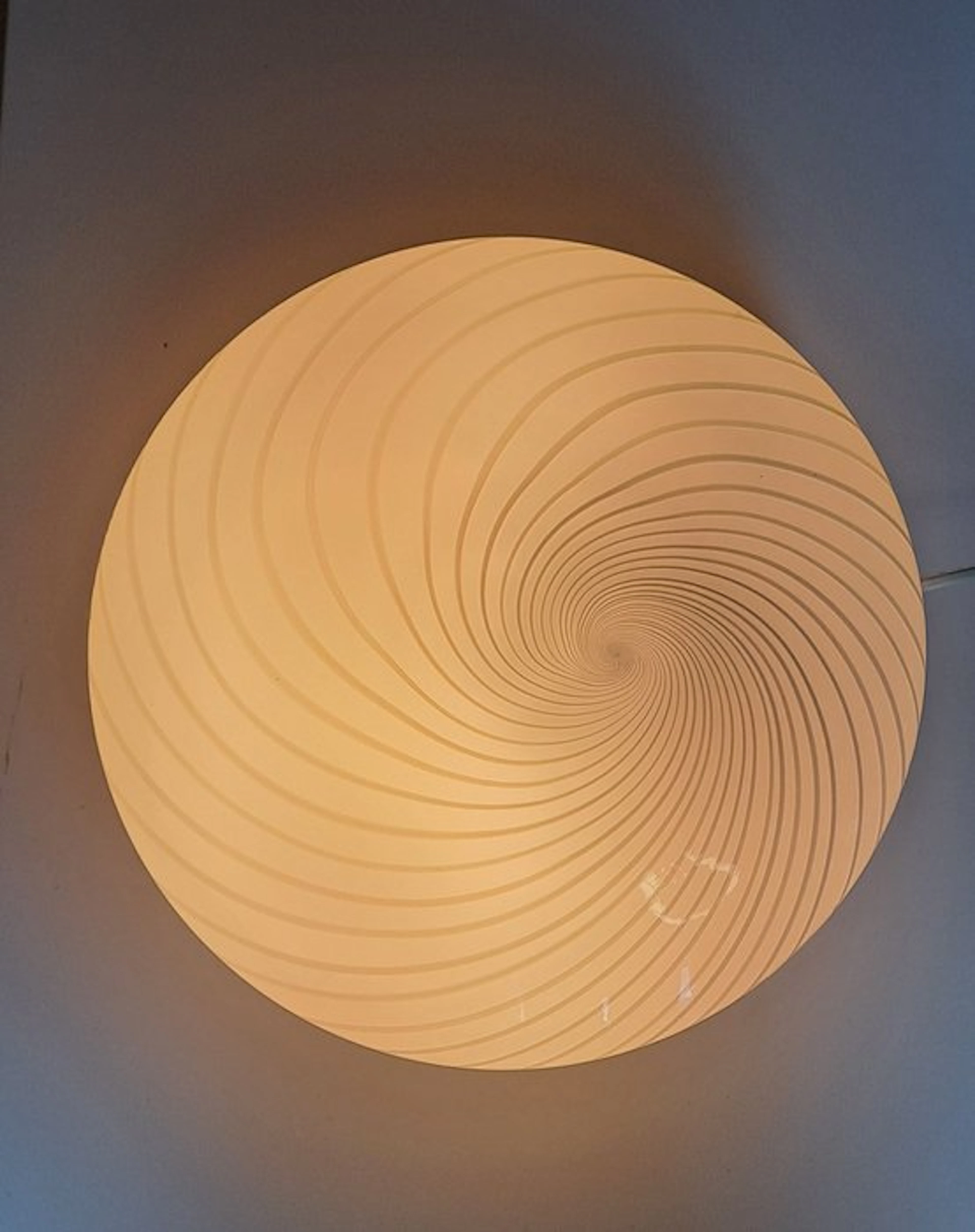 Wall lamp - Glass - Vintage Swirl Lamp