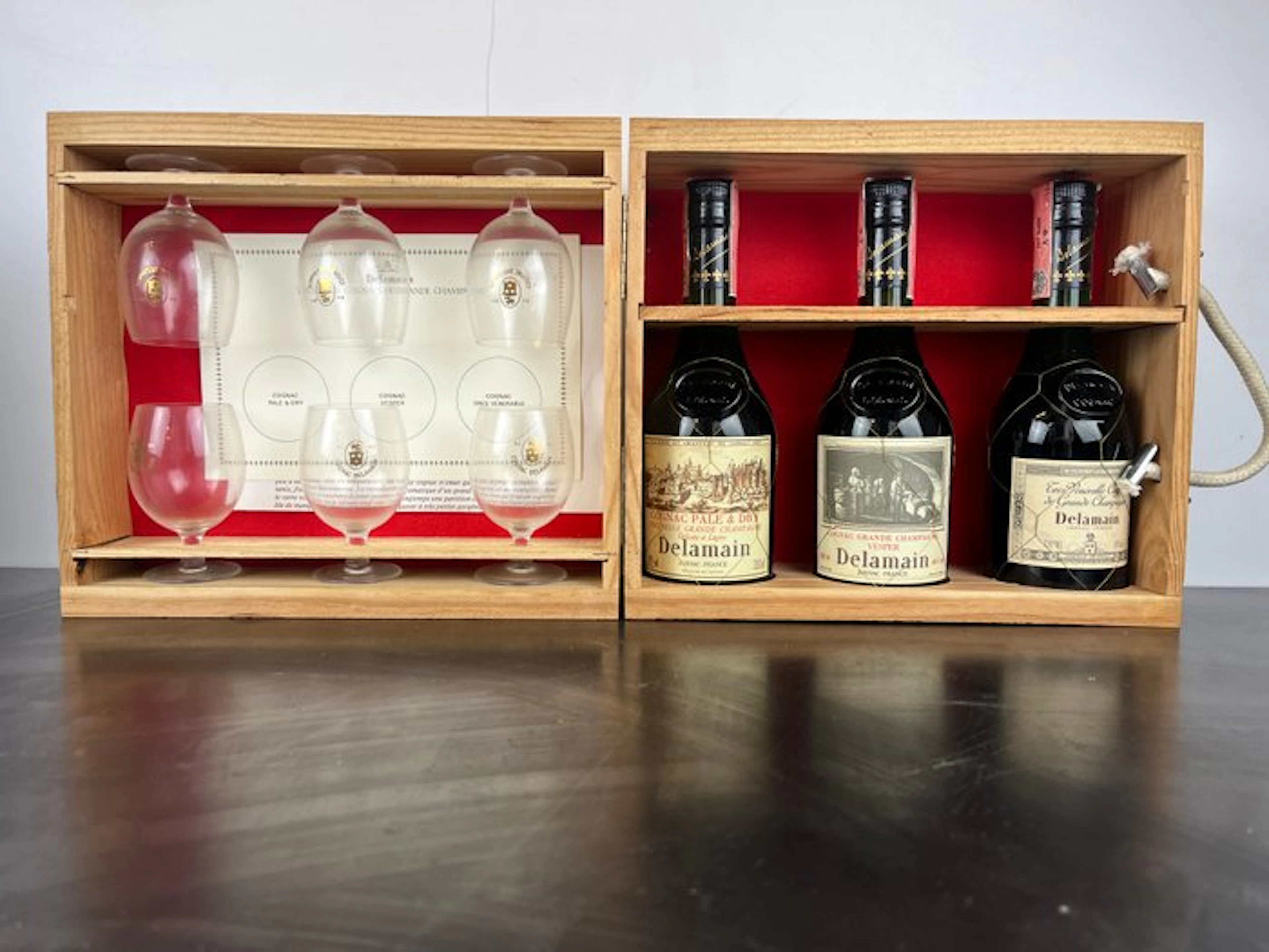 Delamain - Tasting Set with Glasses - Très Vieux Cognacs de Grande