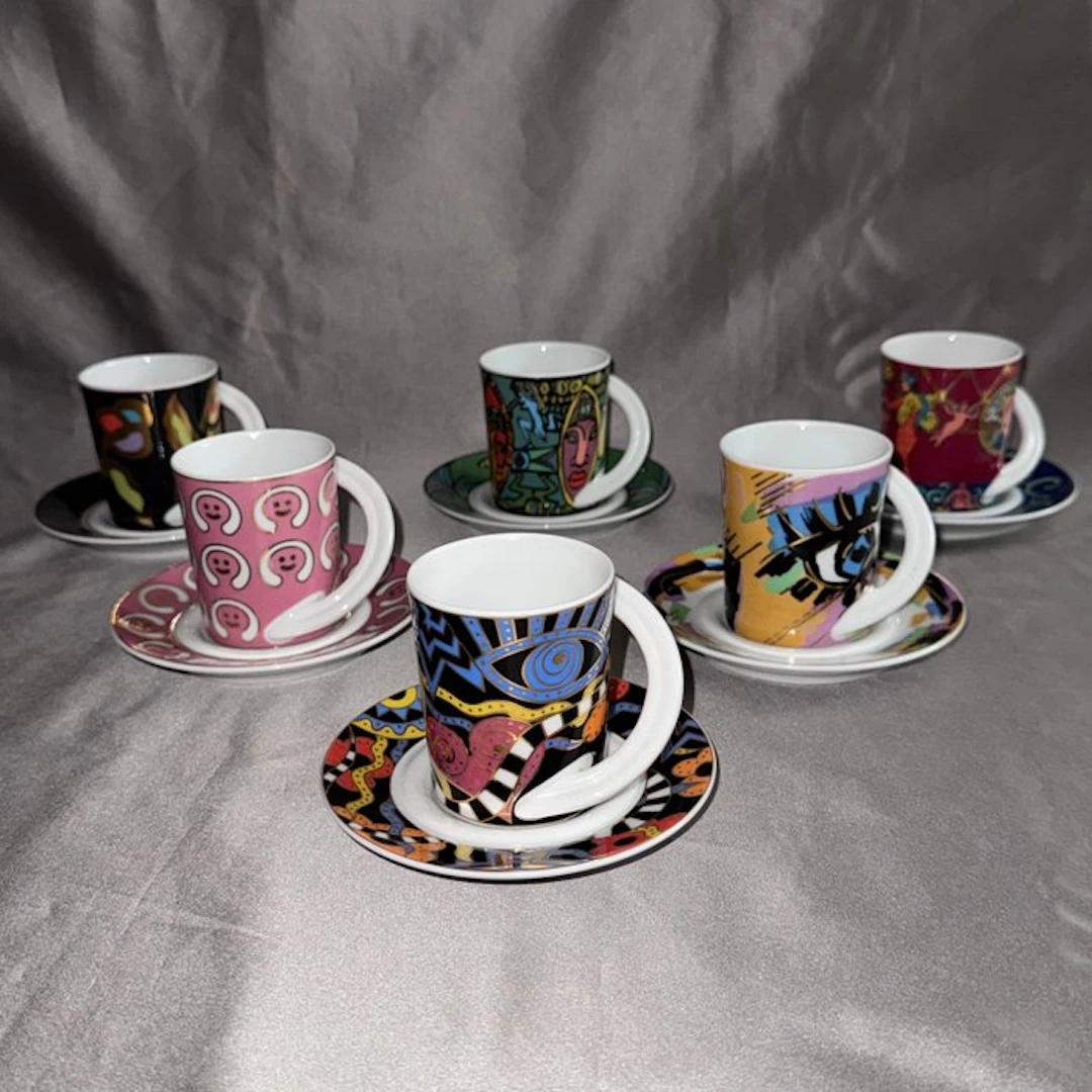 Rosenthal - Cup and saucer (6) - Cupola...