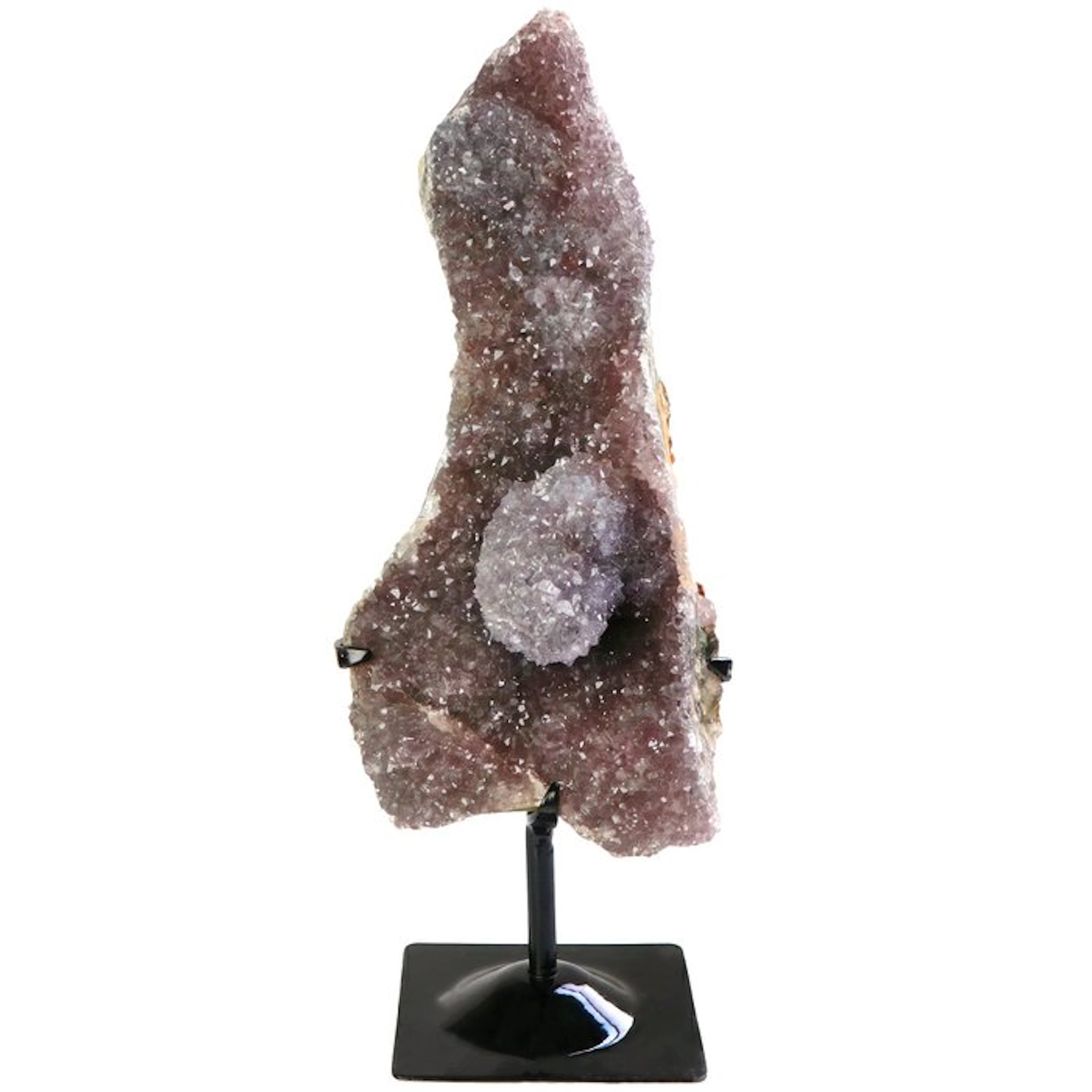 Rose Flower Amethyst - Interior Piece - 35x10x10 cm- 2 kg