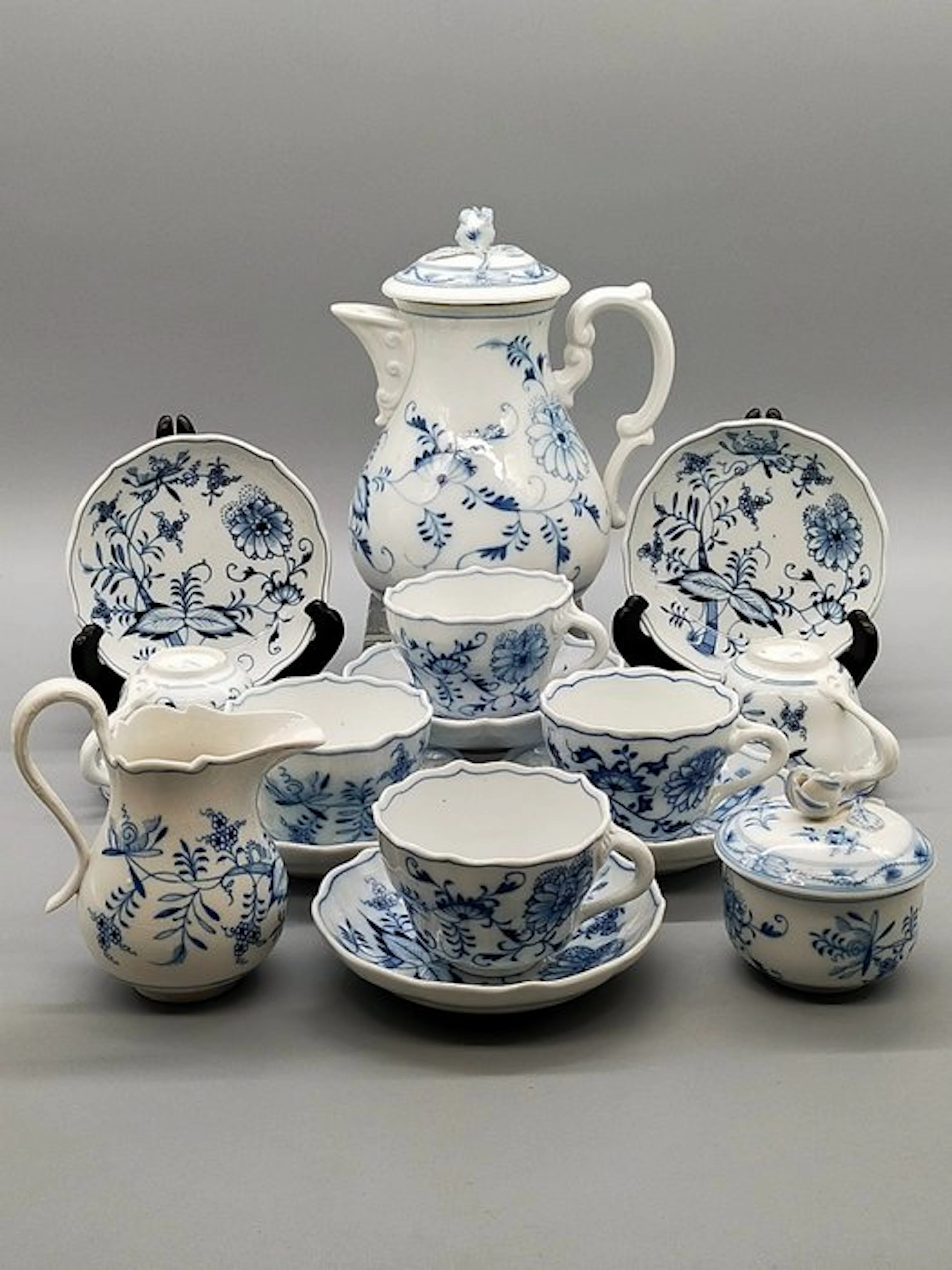 Coffee set - Ernst Teichert Meissen – Porzellan...