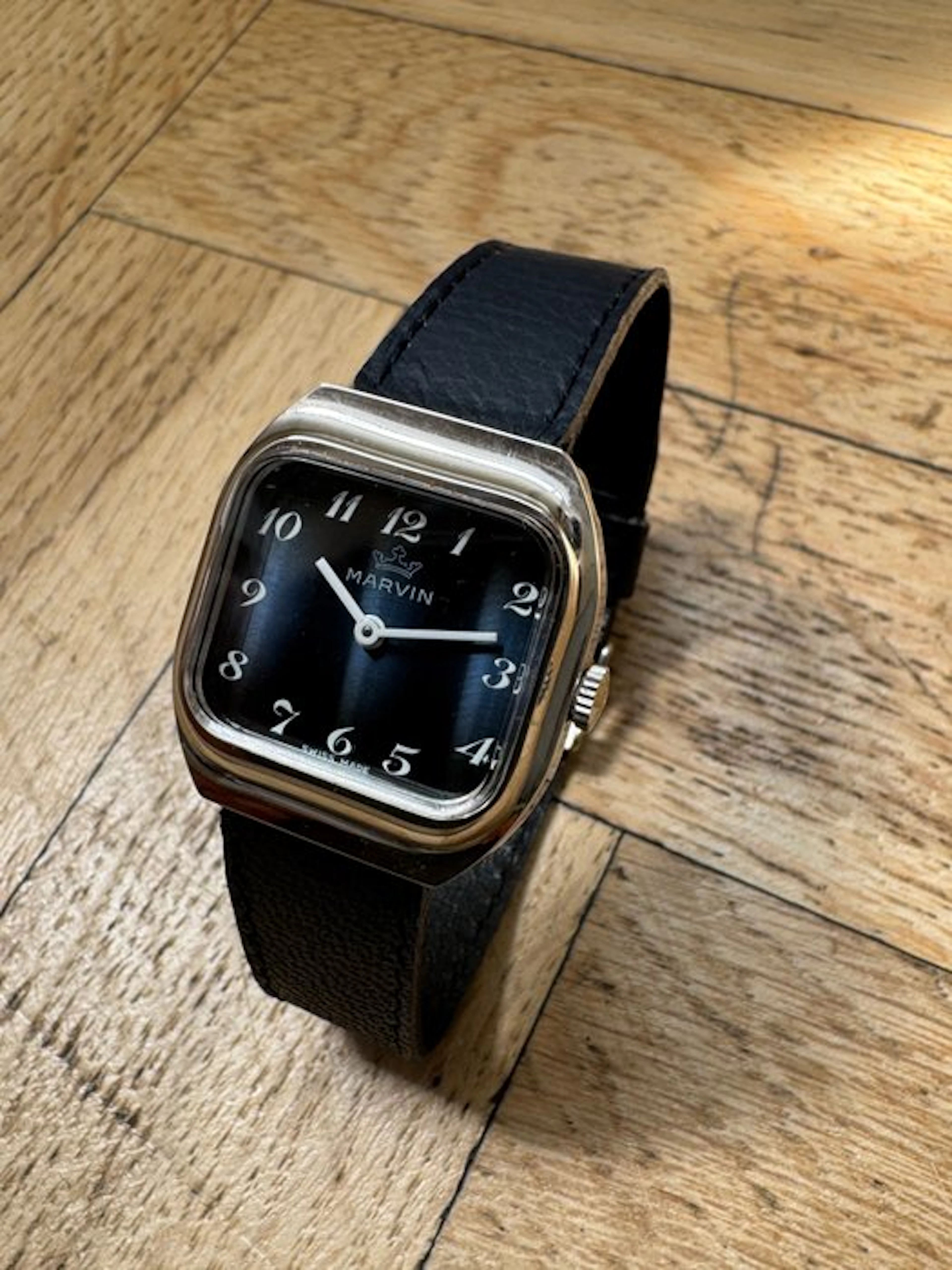 Marvin - Marvin Tv screen Falcon eye composite BLUE dial...