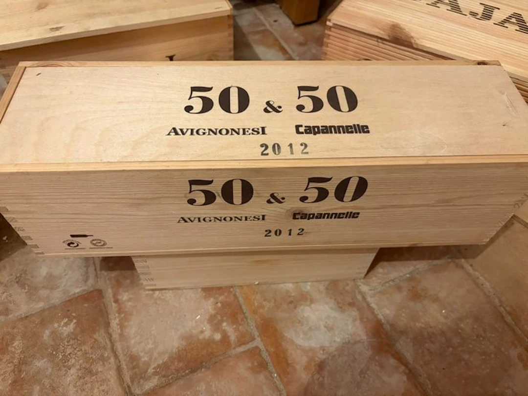 2012 50&50 Avignonesi Capannelle - Tuscany - 1 Double Magnum/Jeroboam (3.0L)