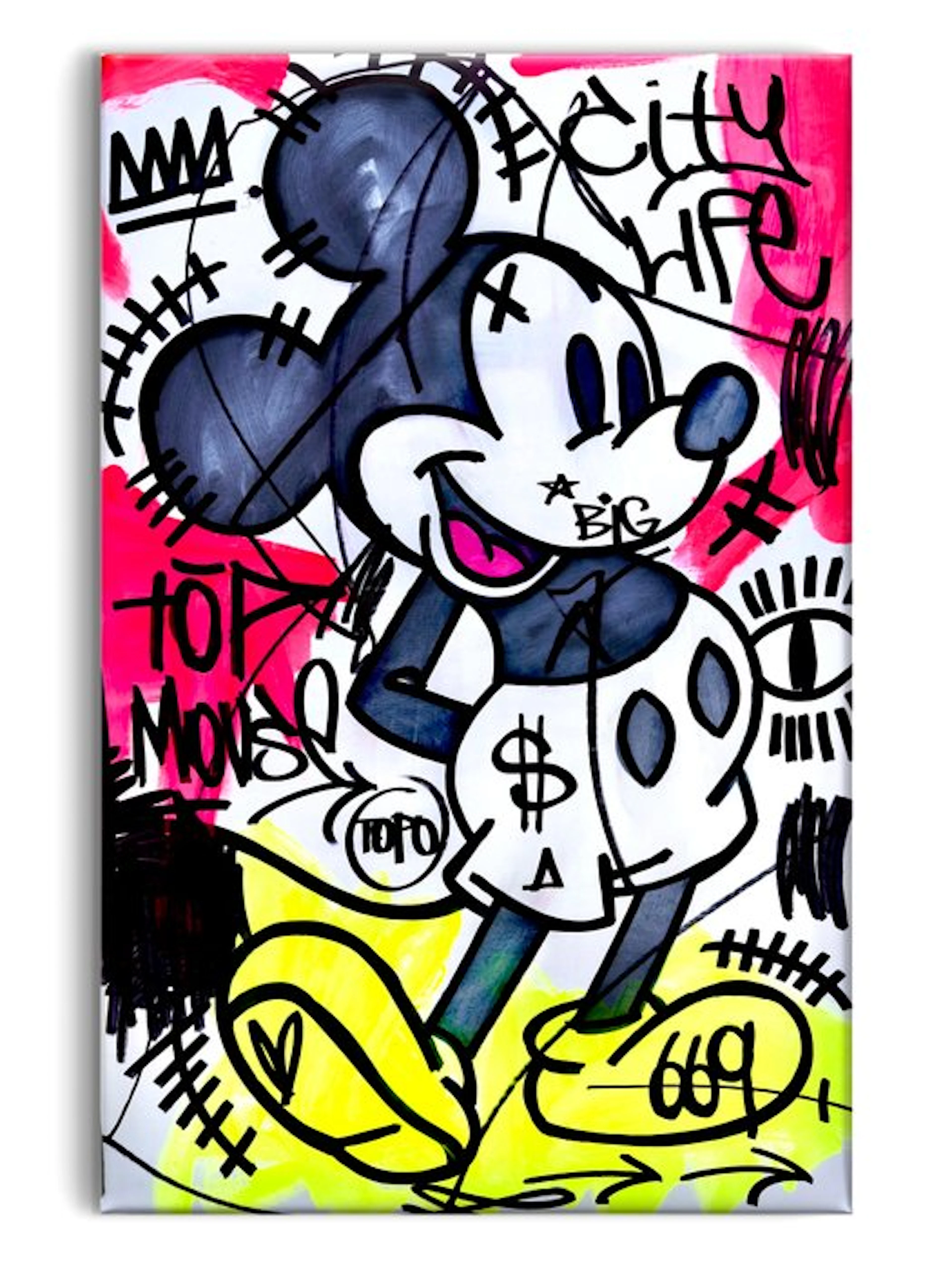 LACRISS (1990) - Michey Mouse Day Off City Life - Original Paint 100% - XL