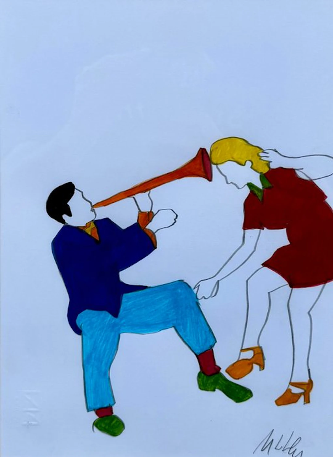Marco Lodola (1955) - Senza titolo