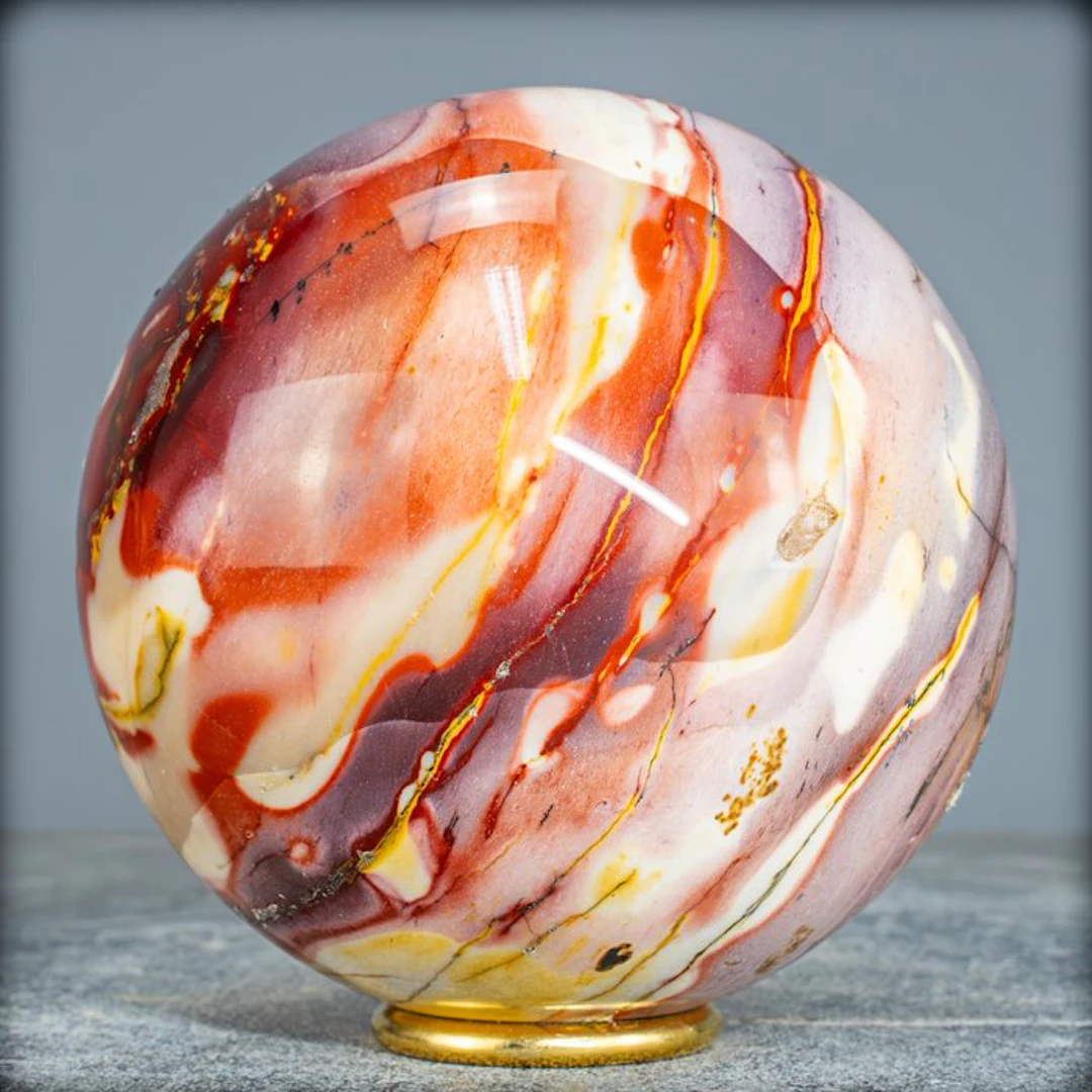 Rare Natural Top Quality Mookaite Sphere- 1898.65 g