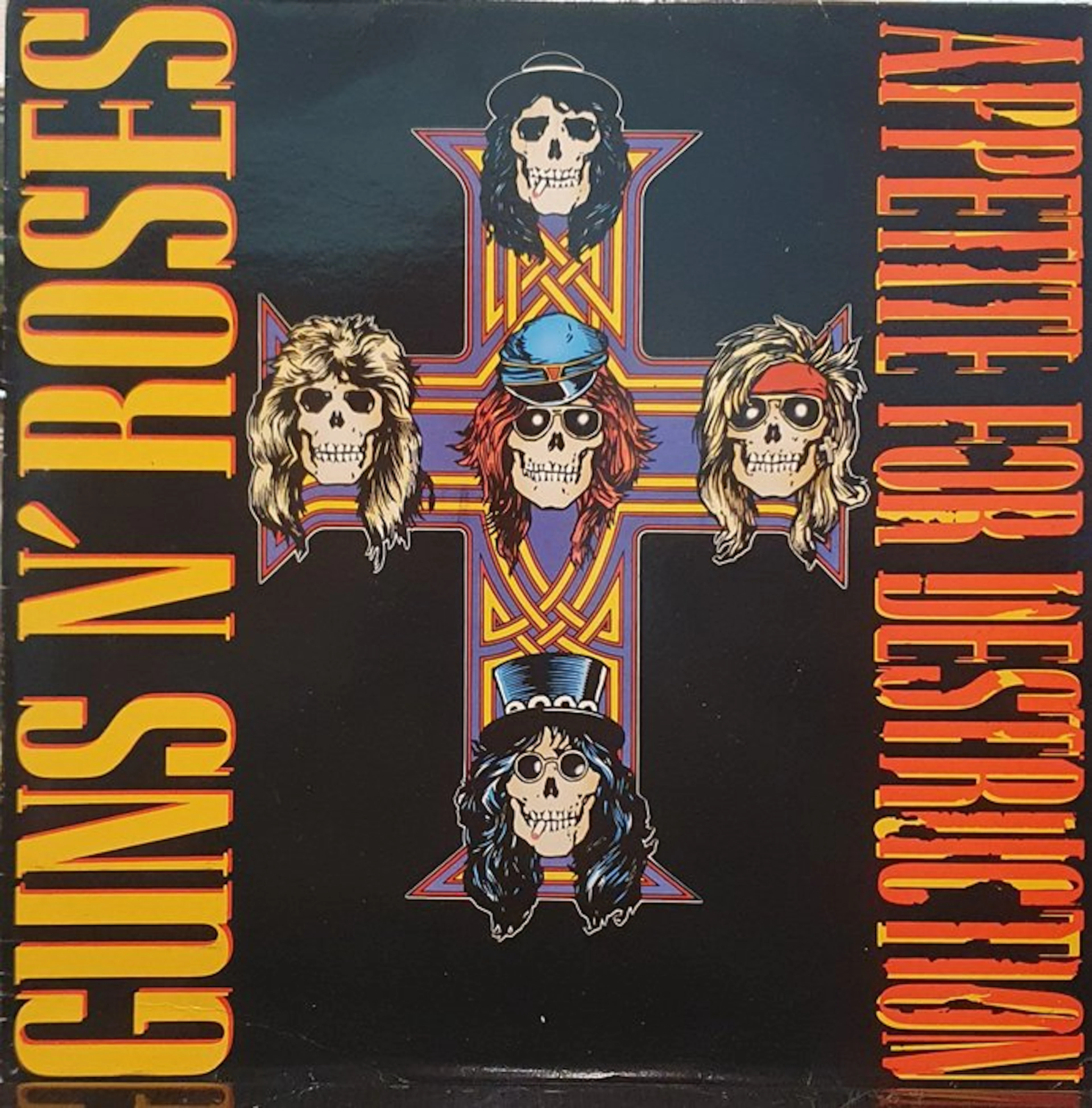 Guns N’ Roses - Appetite for Destruction Spain Misprint...