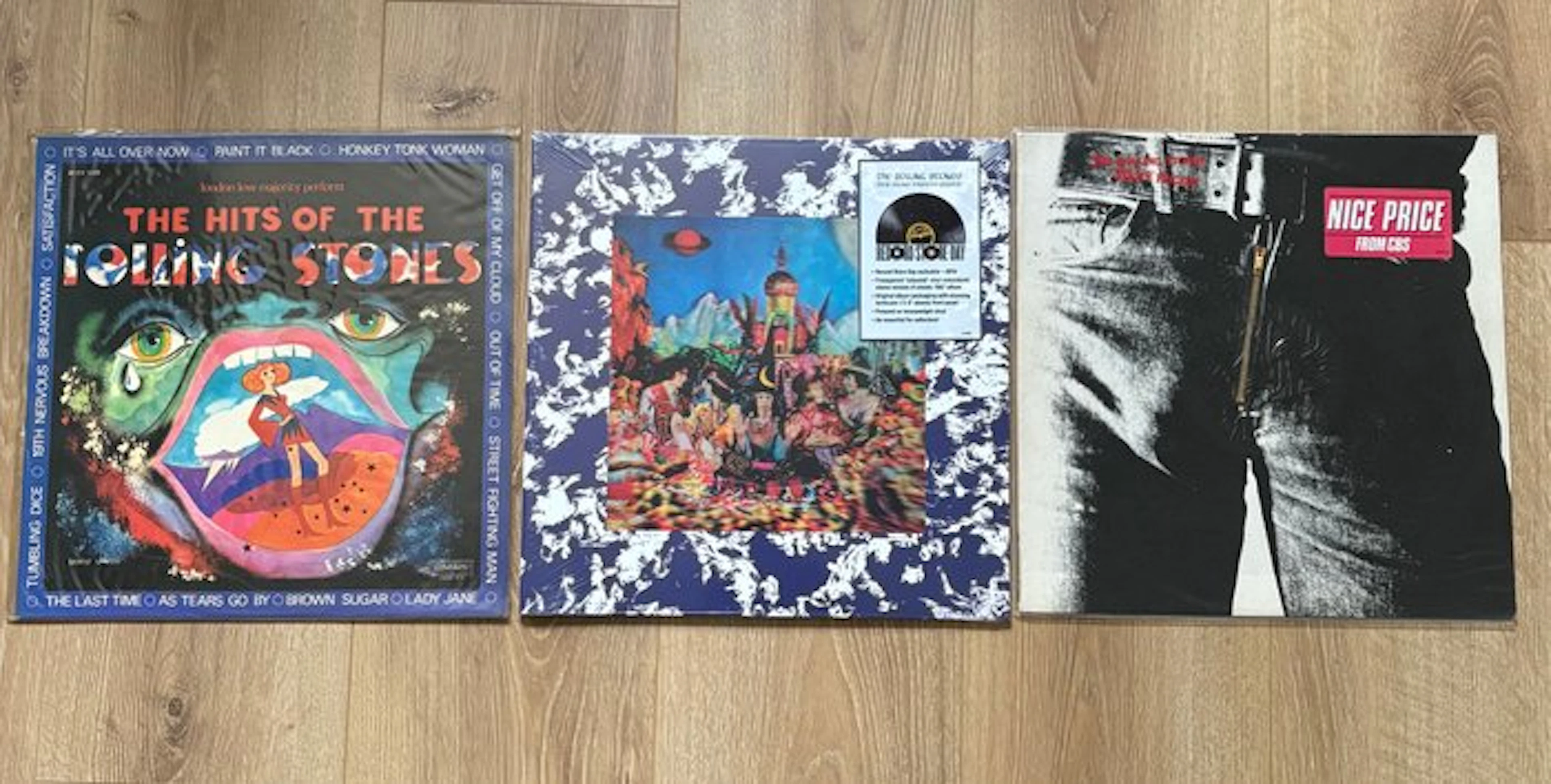 Rolling Stones - 3 Albums - LP albums (multiple items) - Remastered