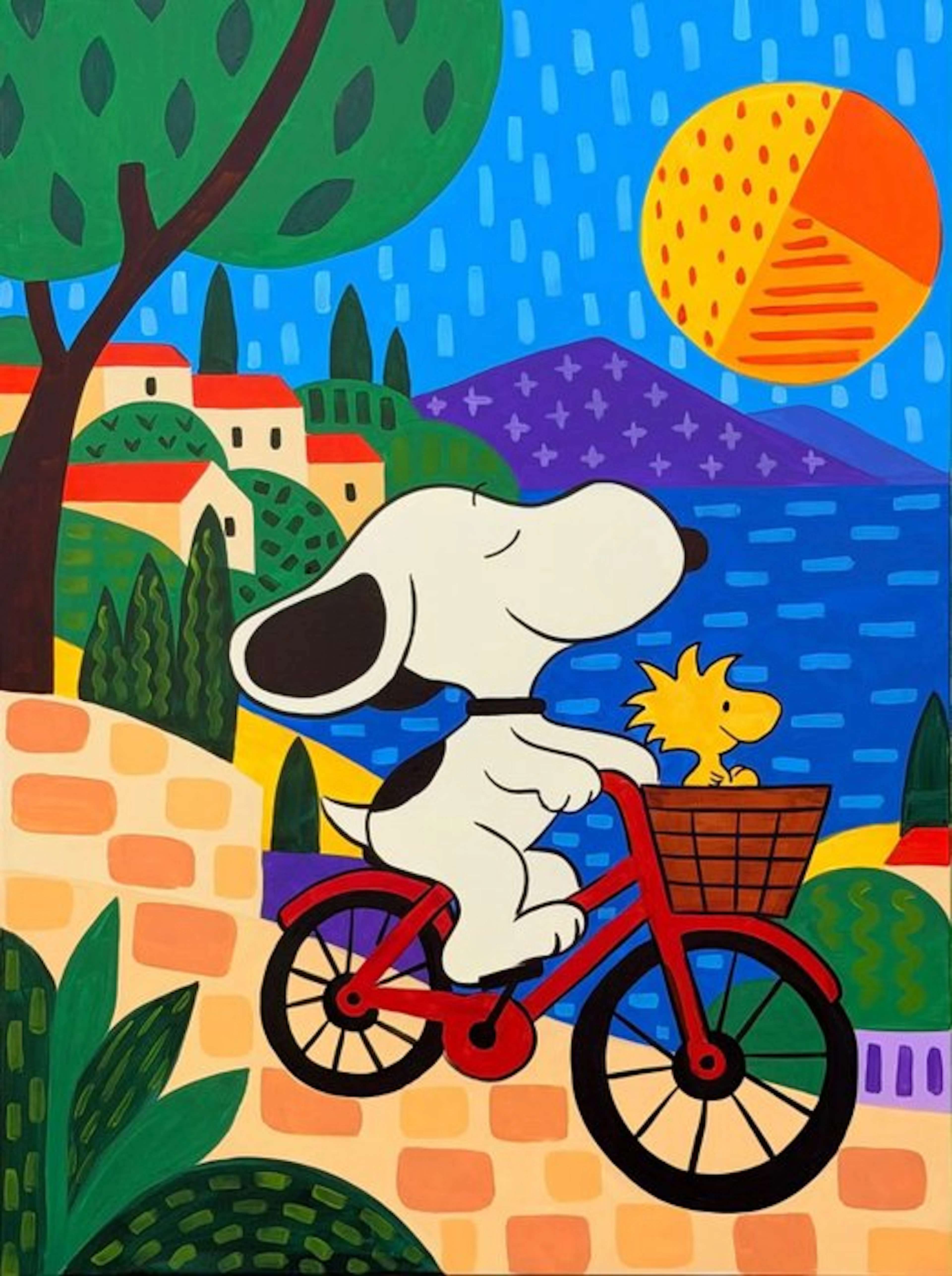 Adri Q - XL - Paseo en Rojo con Snoopy