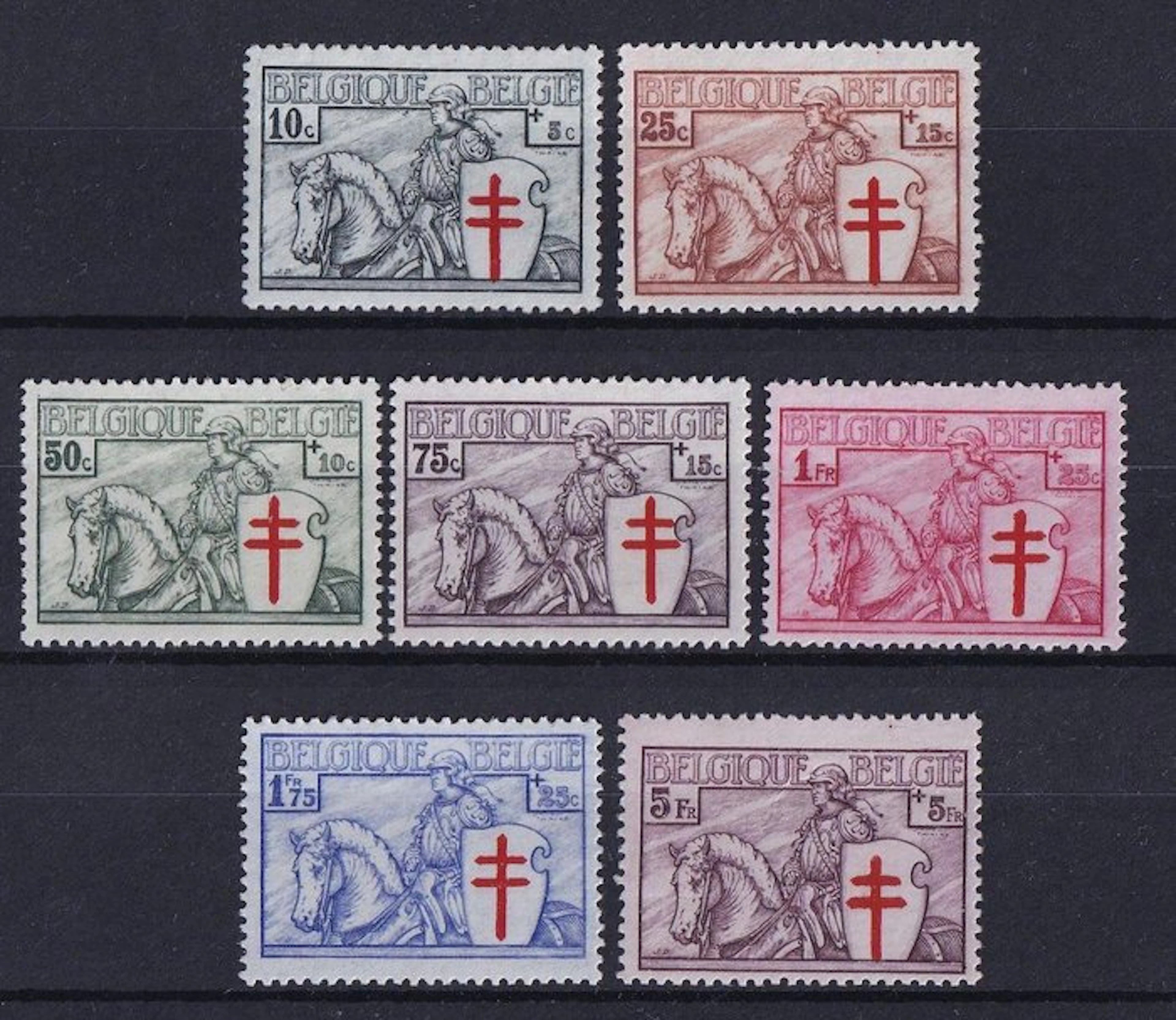 Belgium 1934 - Ridder series - OBP/COB 394/00