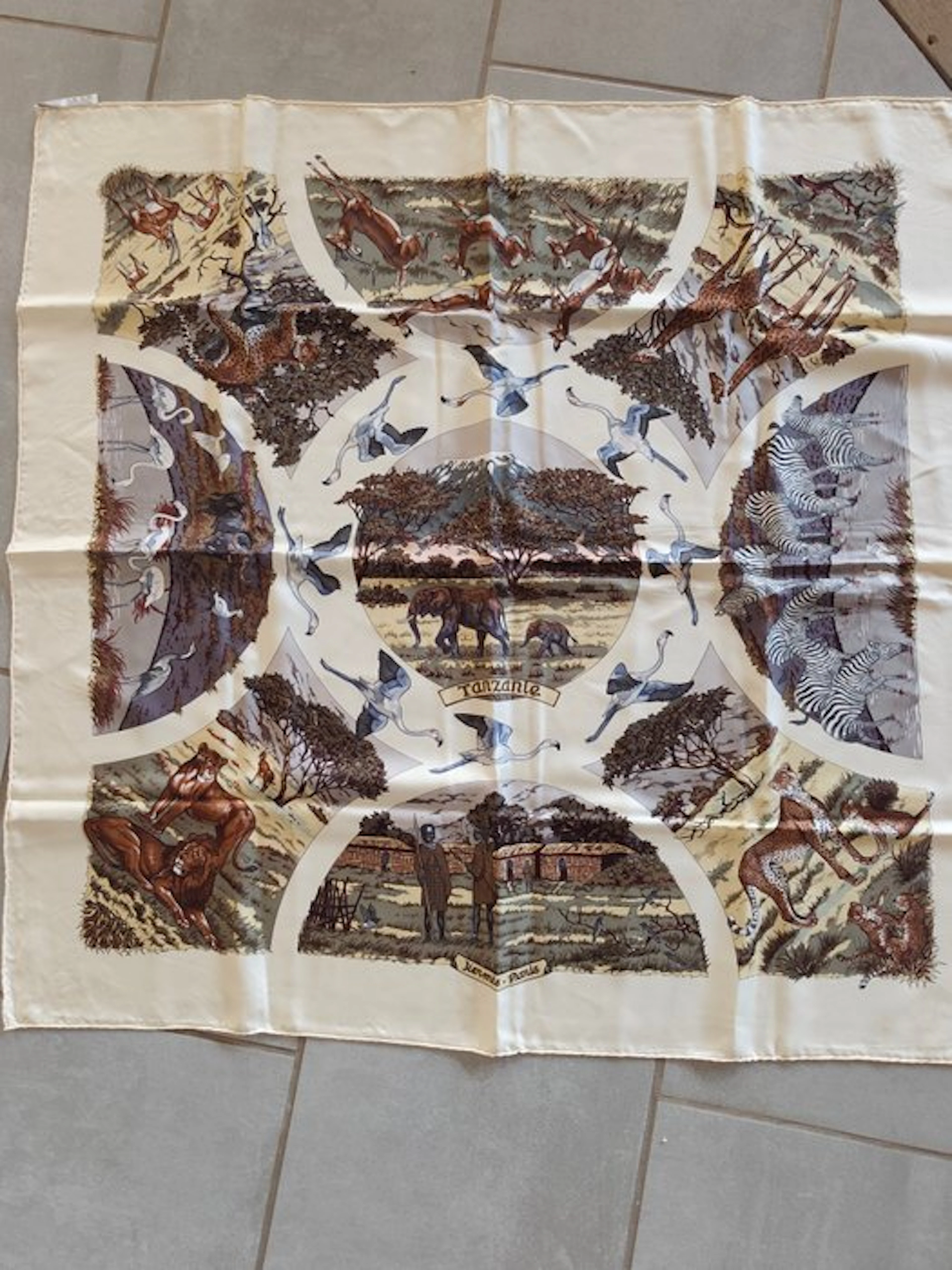 Hermès - Tanzanie - Foulard