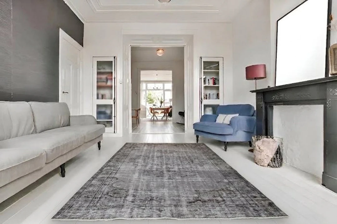 Grey vintage - Rug - 245 cm - 160 cm - with certificate