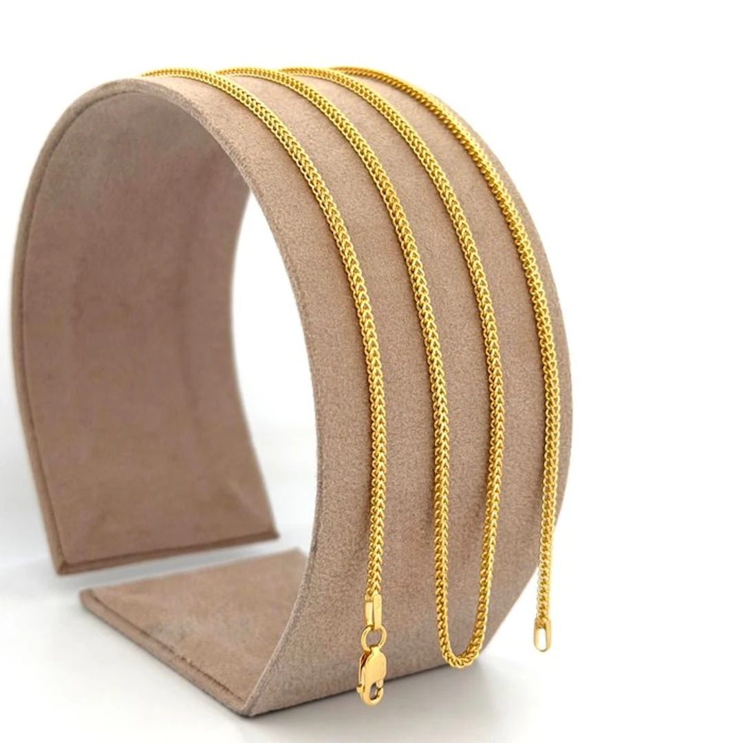 Necklace - 18 kt. Yellow gold - Franco - 45 cm