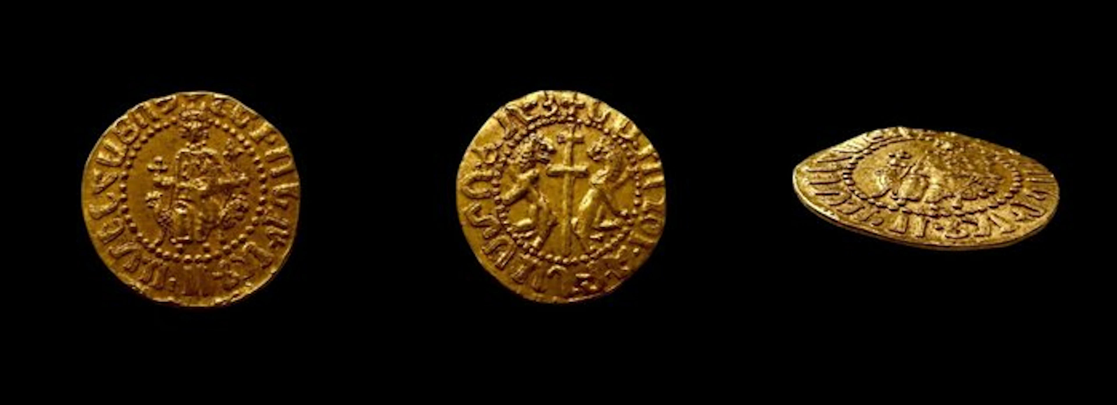 Replica of Armenian Kingdom of Cilicia Gold coin - 20 mm