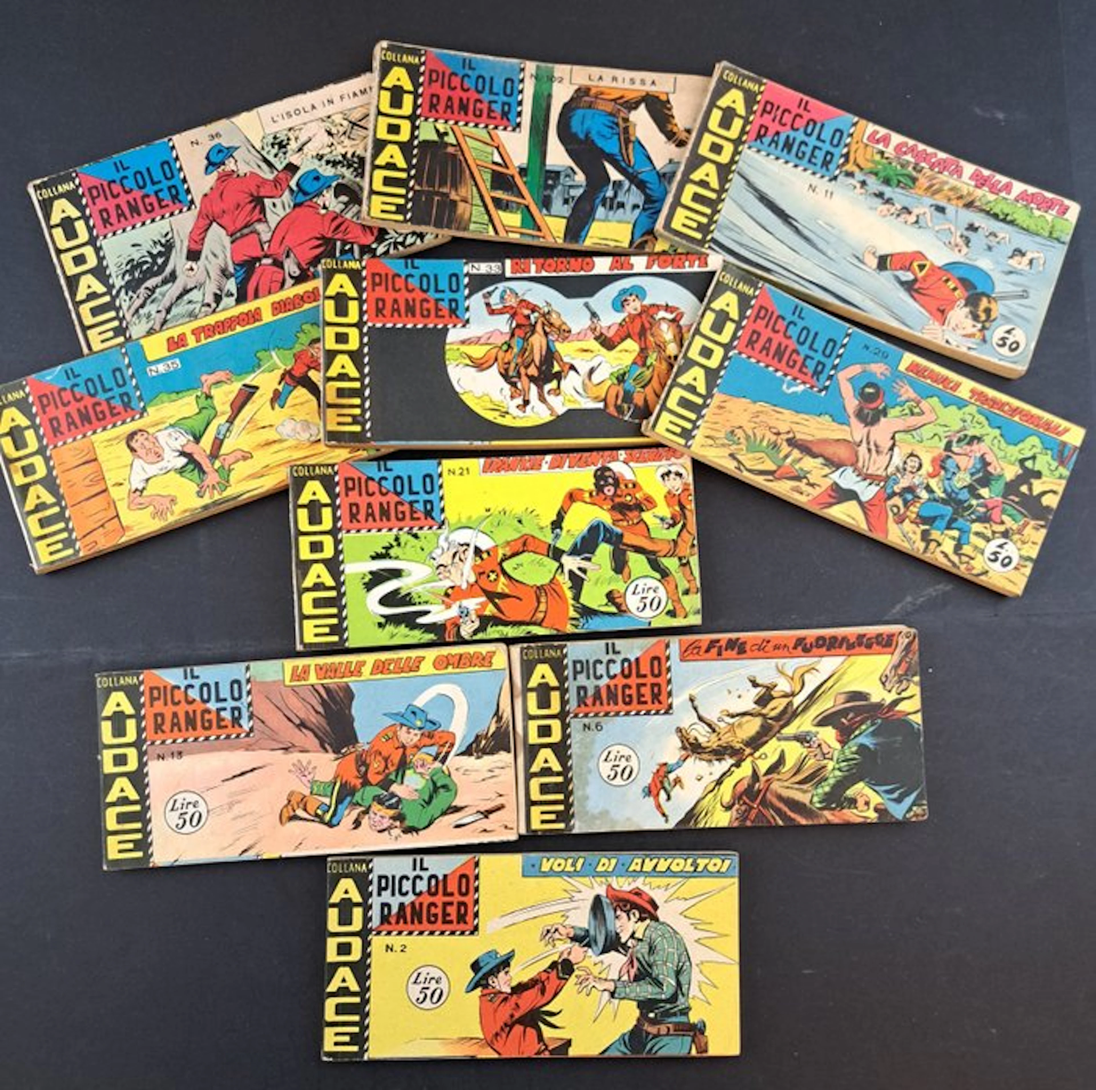 Il Piccolo Ranger Prima Serie e Altre - 10 Comic