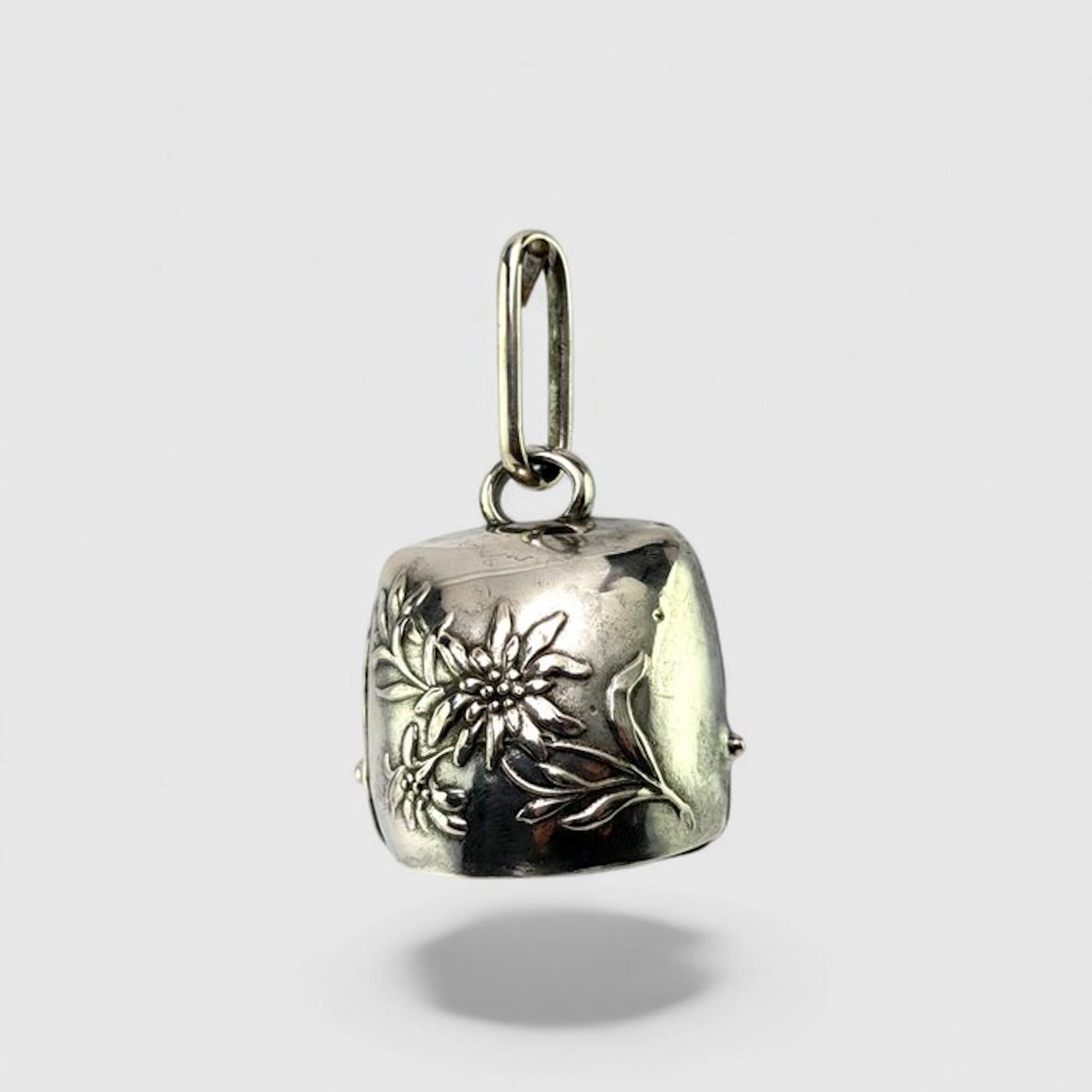 Decorative bell - Edelweiss enduring love - Jugendstil...