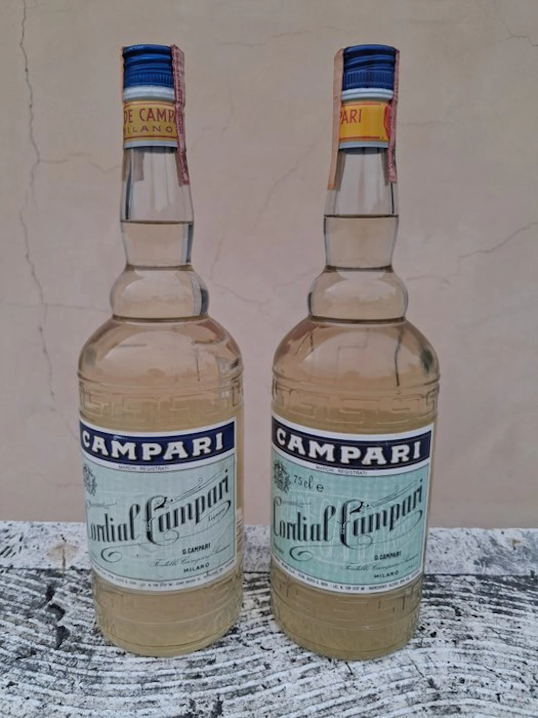 Campari - Cordial Campari - b. 1980s - 75cl - 2 bottles