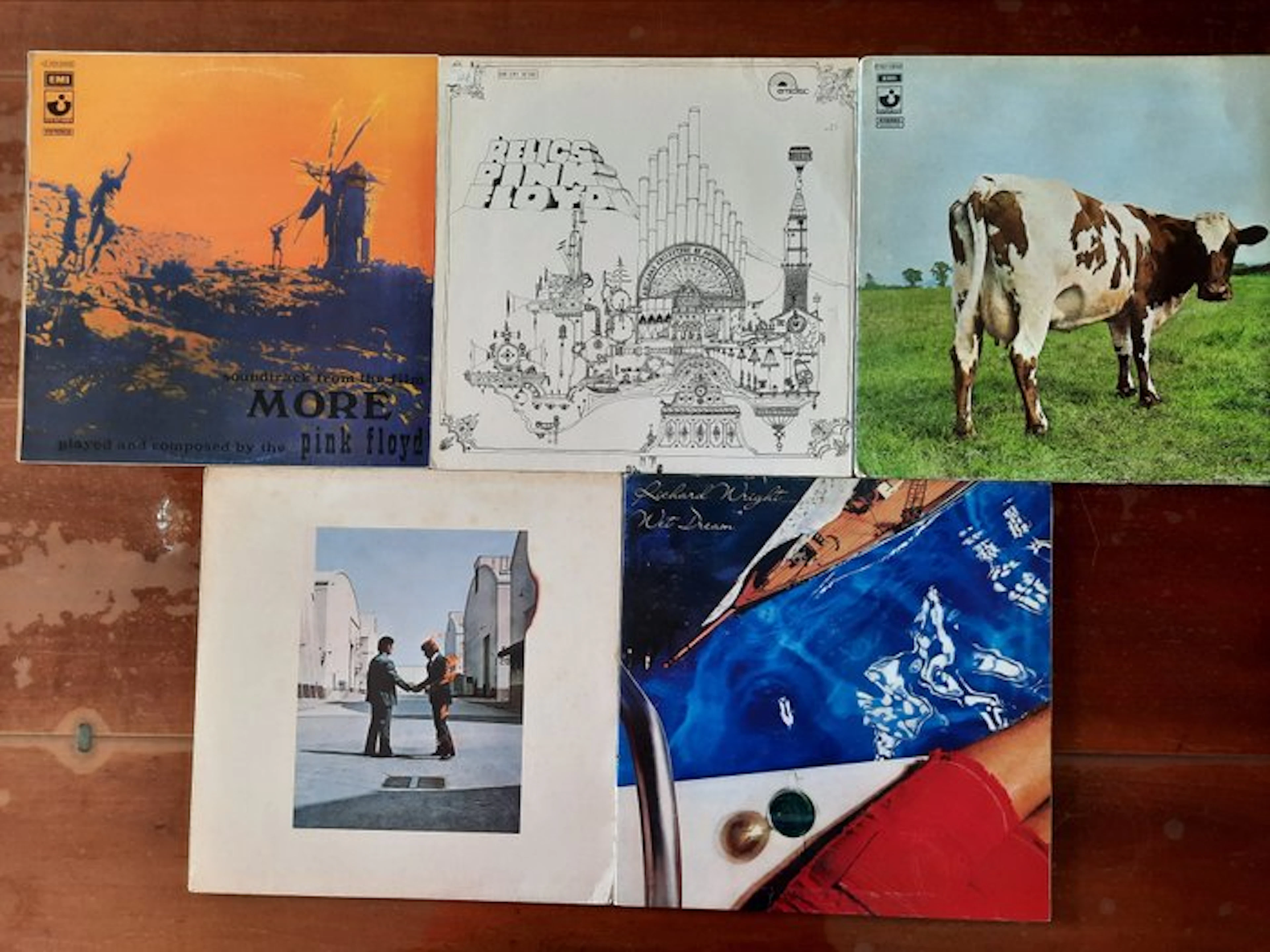 Pink Floyd - 5 x Albums - Multiple titles - LP albums...