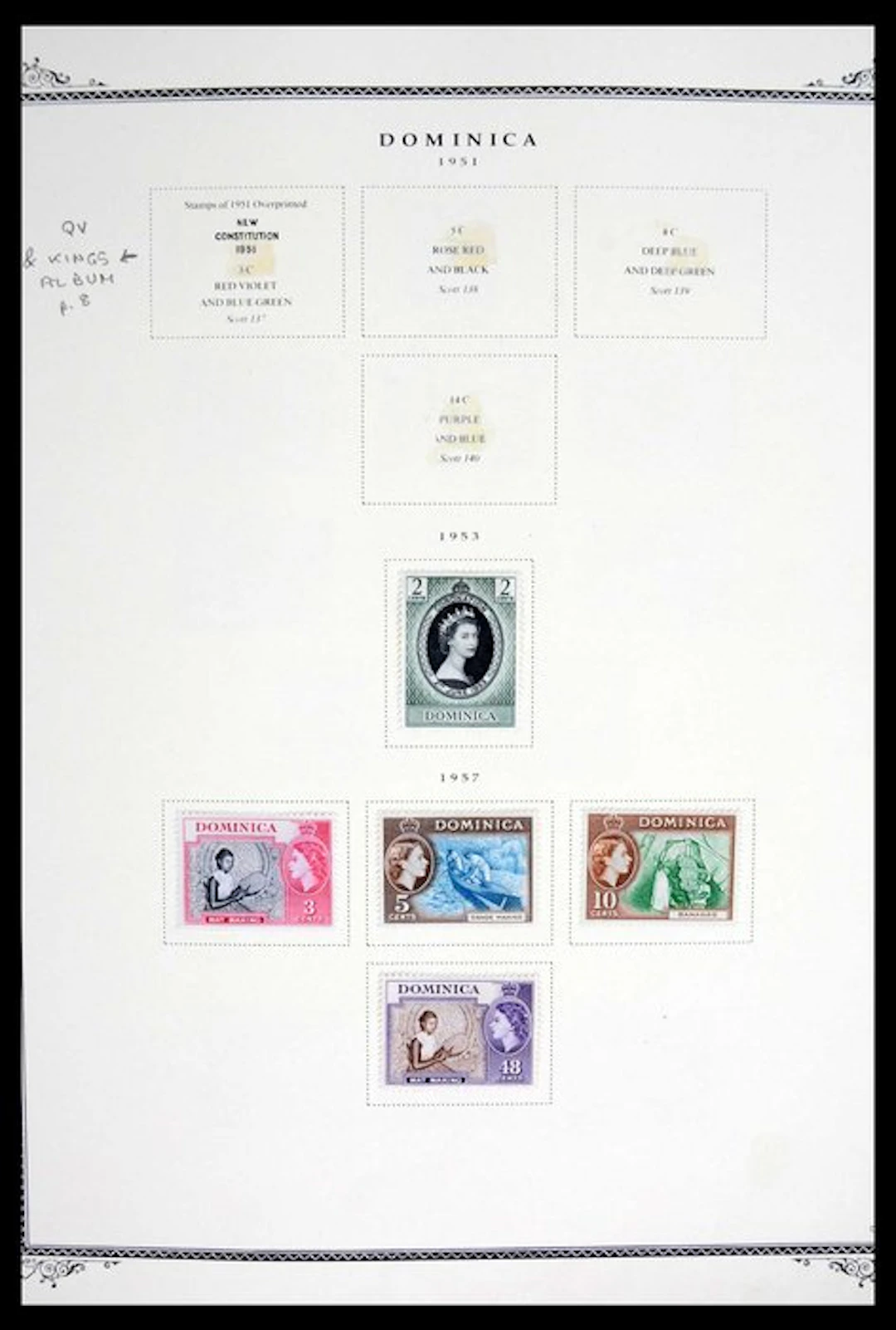 Dominica 1953/1982 - Dominica collection
