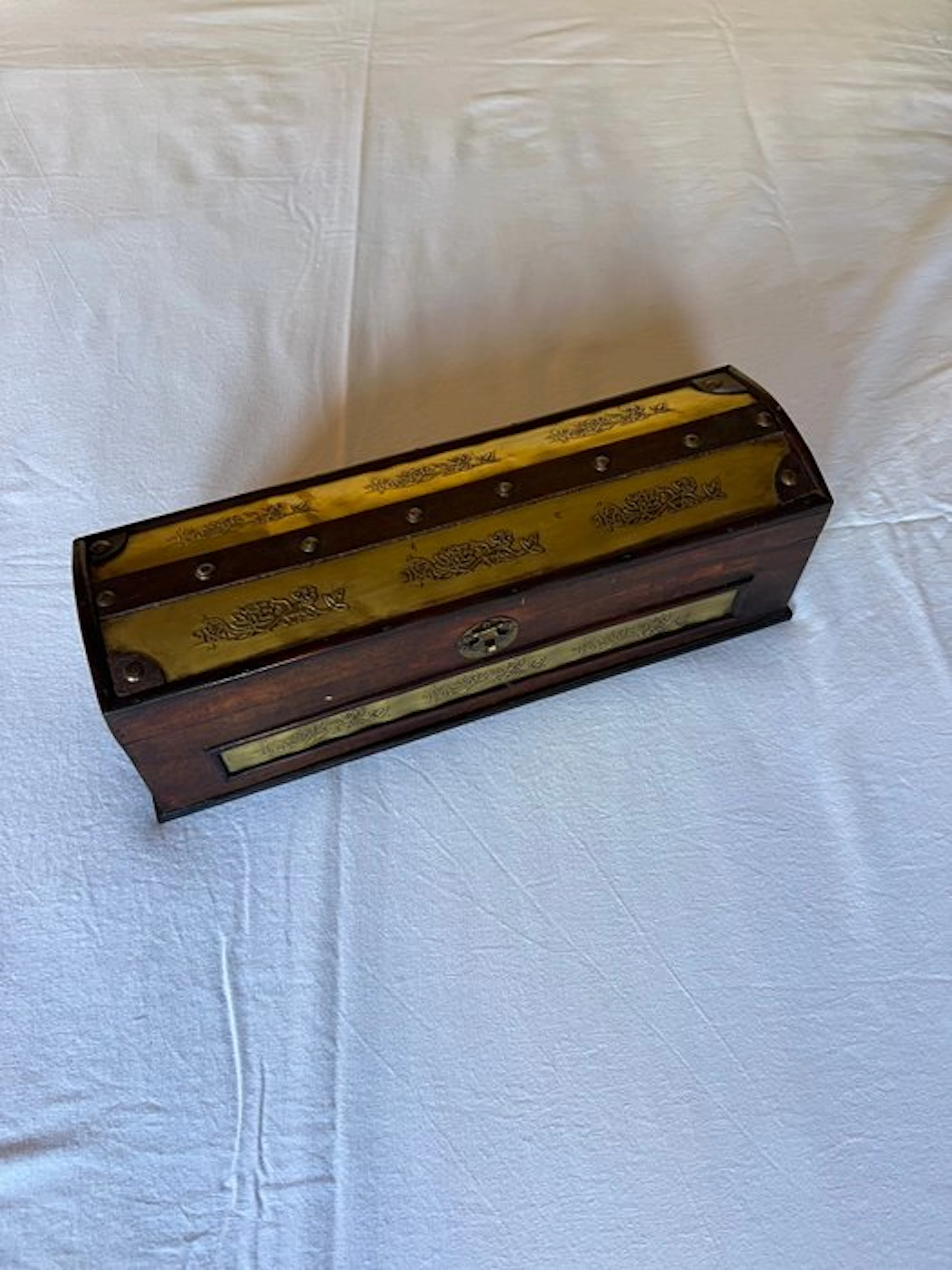 Casket - Wood, Gilt brass