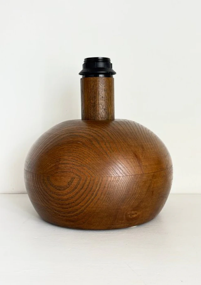 Table lamp - Wood - Scandinavian teak lamp